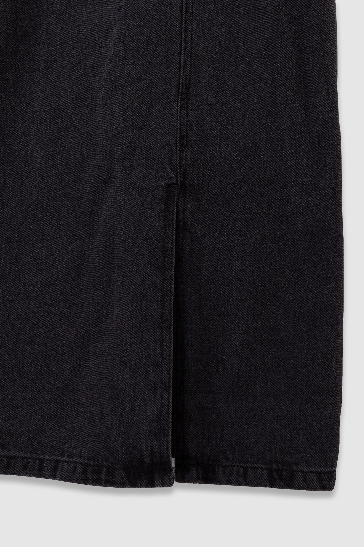 GIRLS’ GREY DENIM SPLIT MIDI DUNGAREE DRESS 6