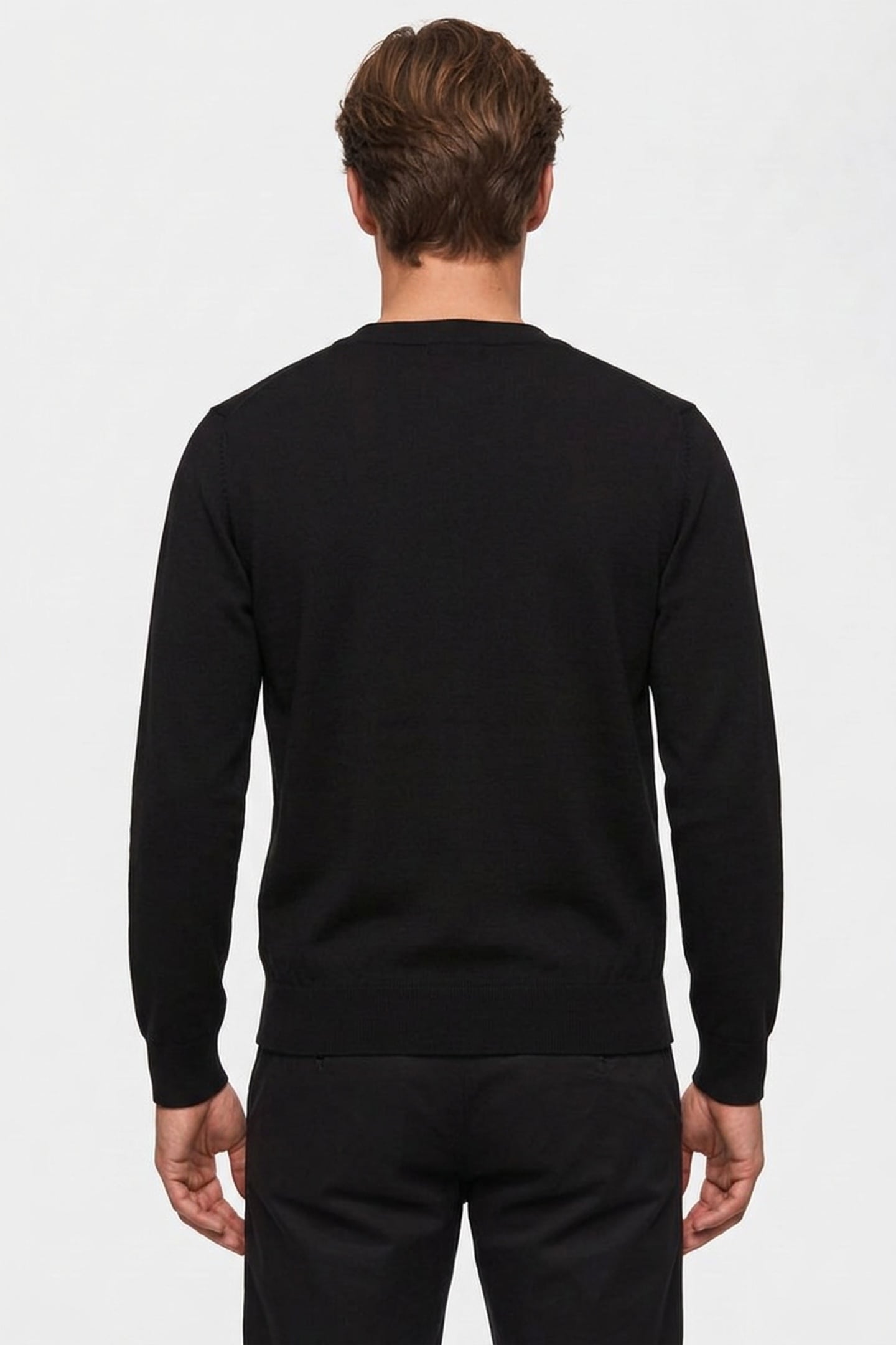 UNISEX CARDIGAN SAMUEL BLACK 3