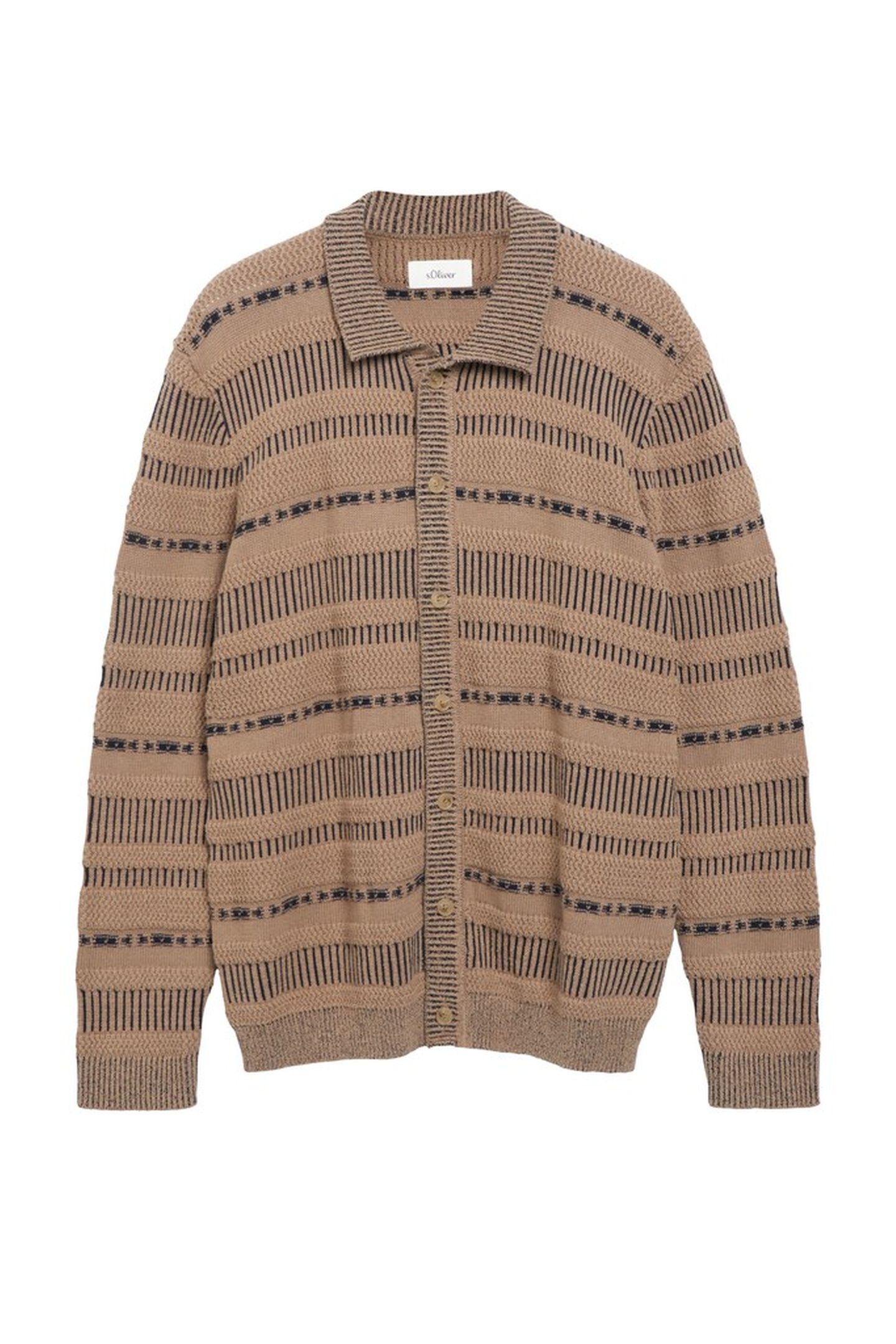 S.OLIVER PULLOVERS BROWN 4