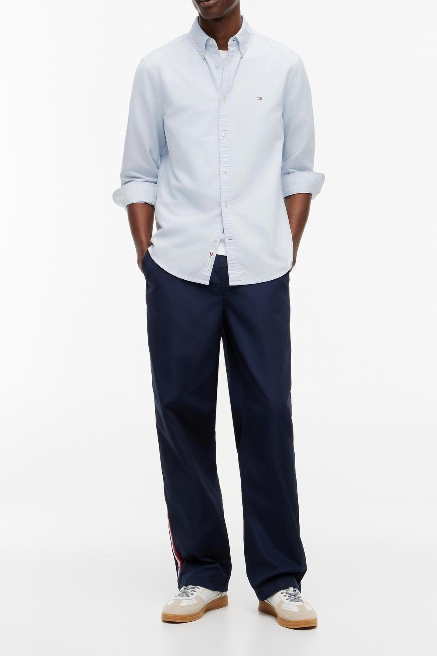TJM REG OXFORD SHIRT SWEET BLUE 1