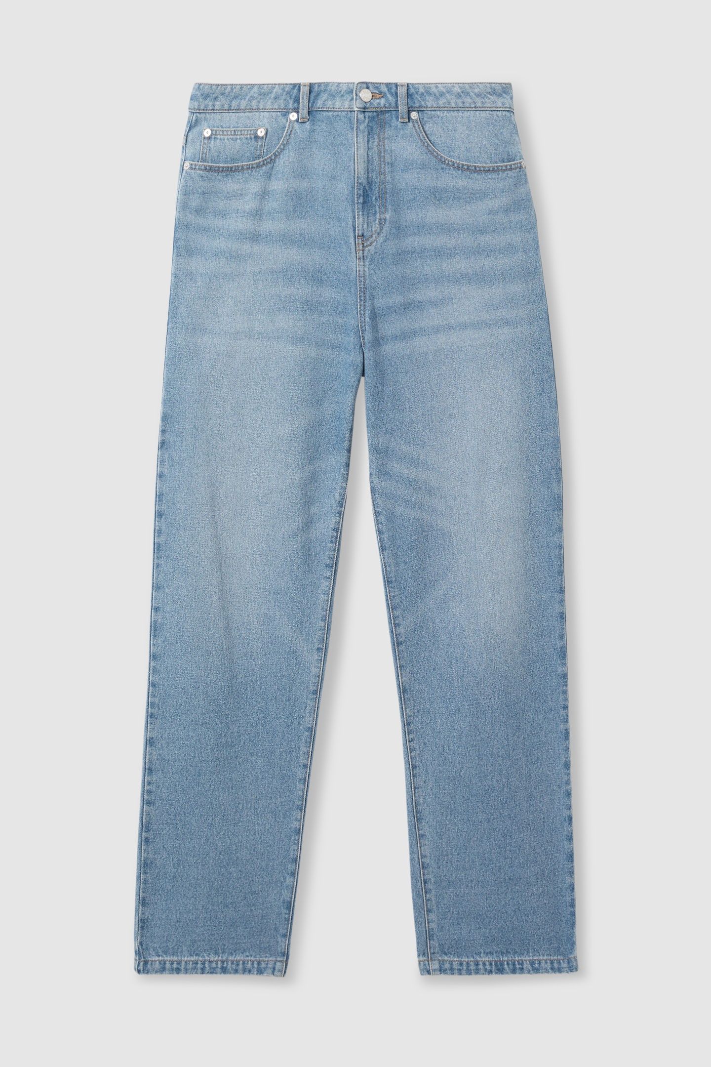 BAGGY FIT JEAN LIGHT BLUE WASH 4