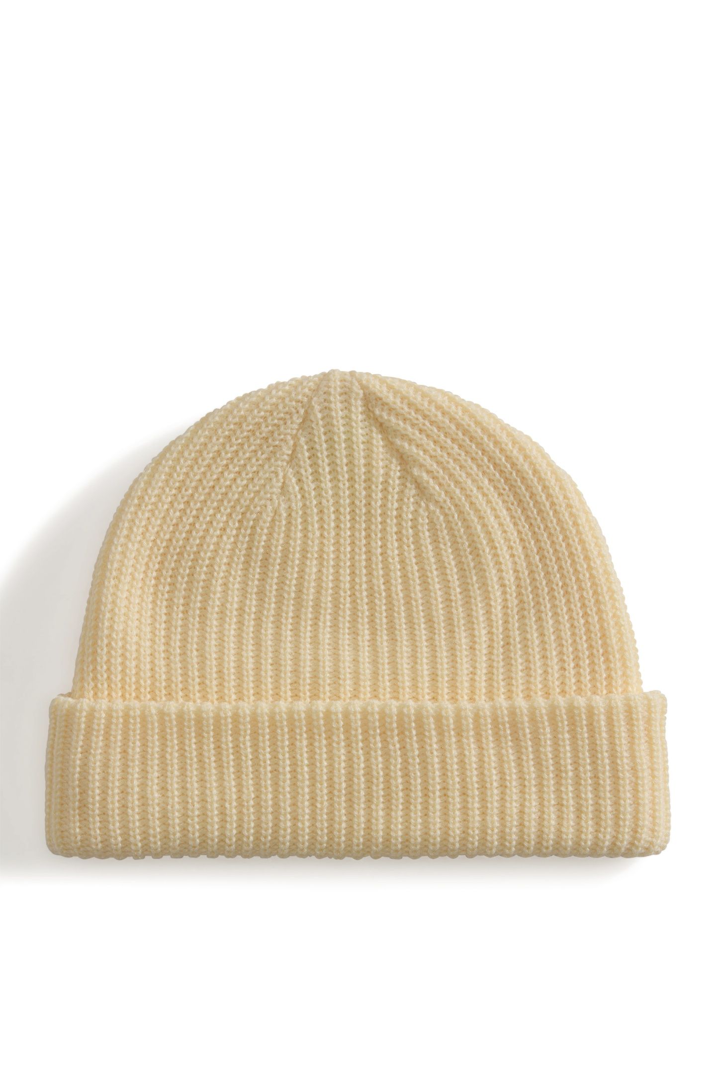 UNISEX CORE BASIC CUFF BEANIE ALMOND CRISP 5