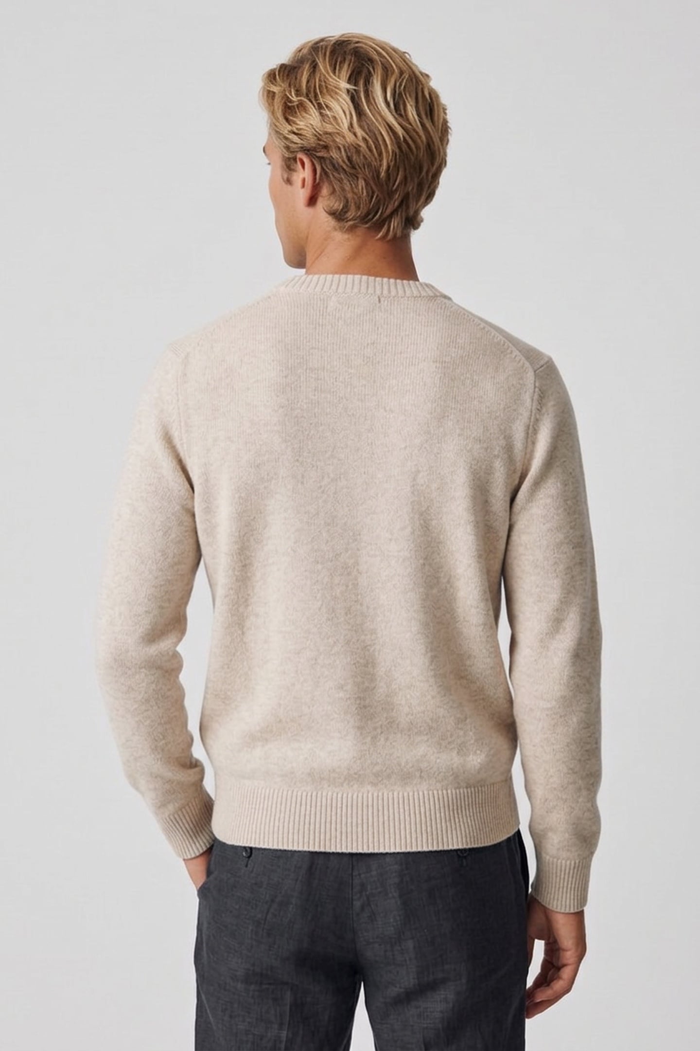 EMBROIDERED GRAPHIC C-NECK SEED MELANGE 2