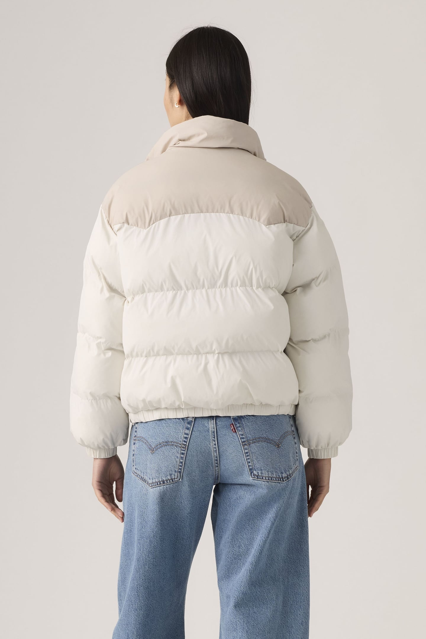 NOE WESTERN PUFFER WHISPER WHITE NYLON 2