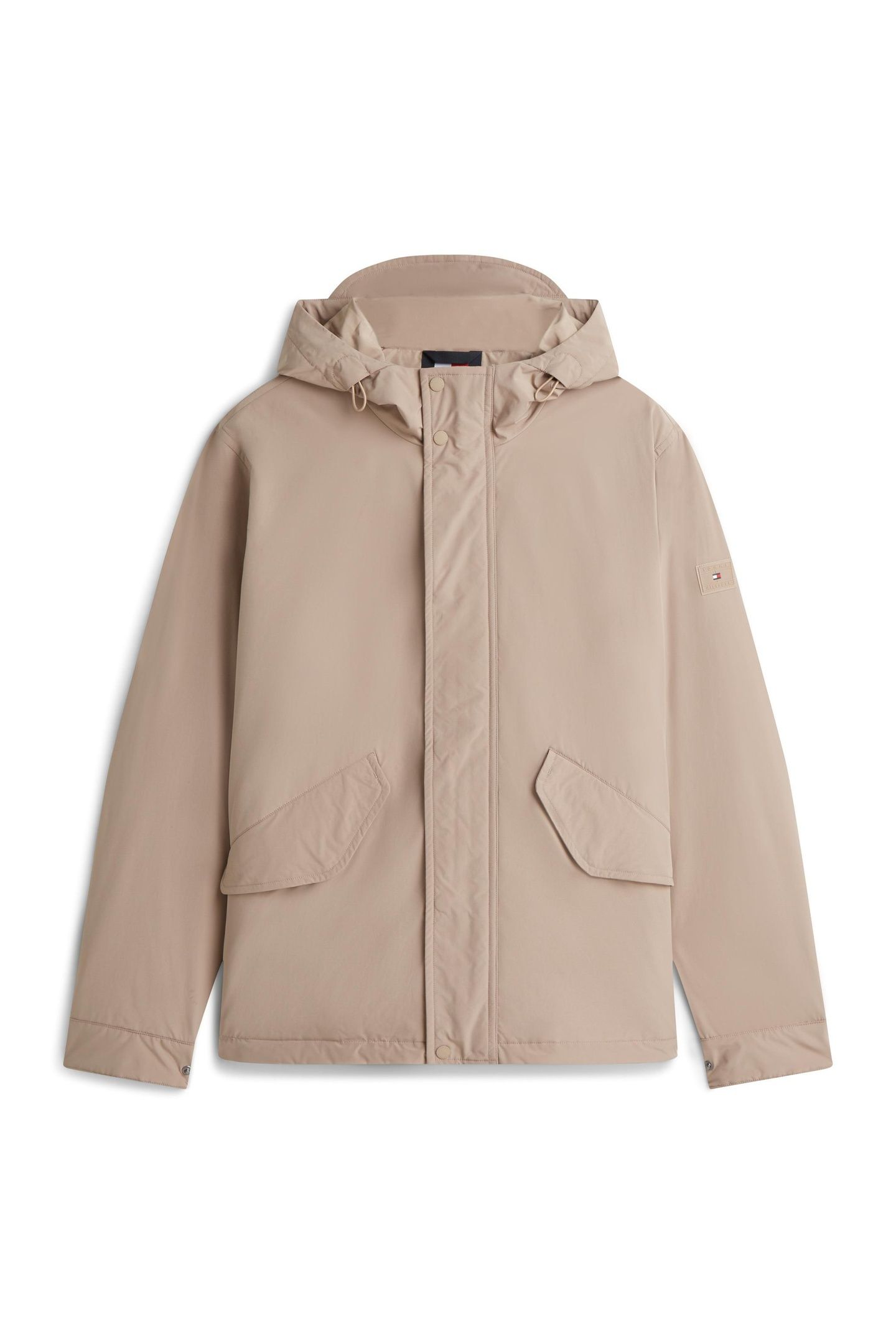 LW PACKABLE HOODED JACKET COASTAL TAUPE 4