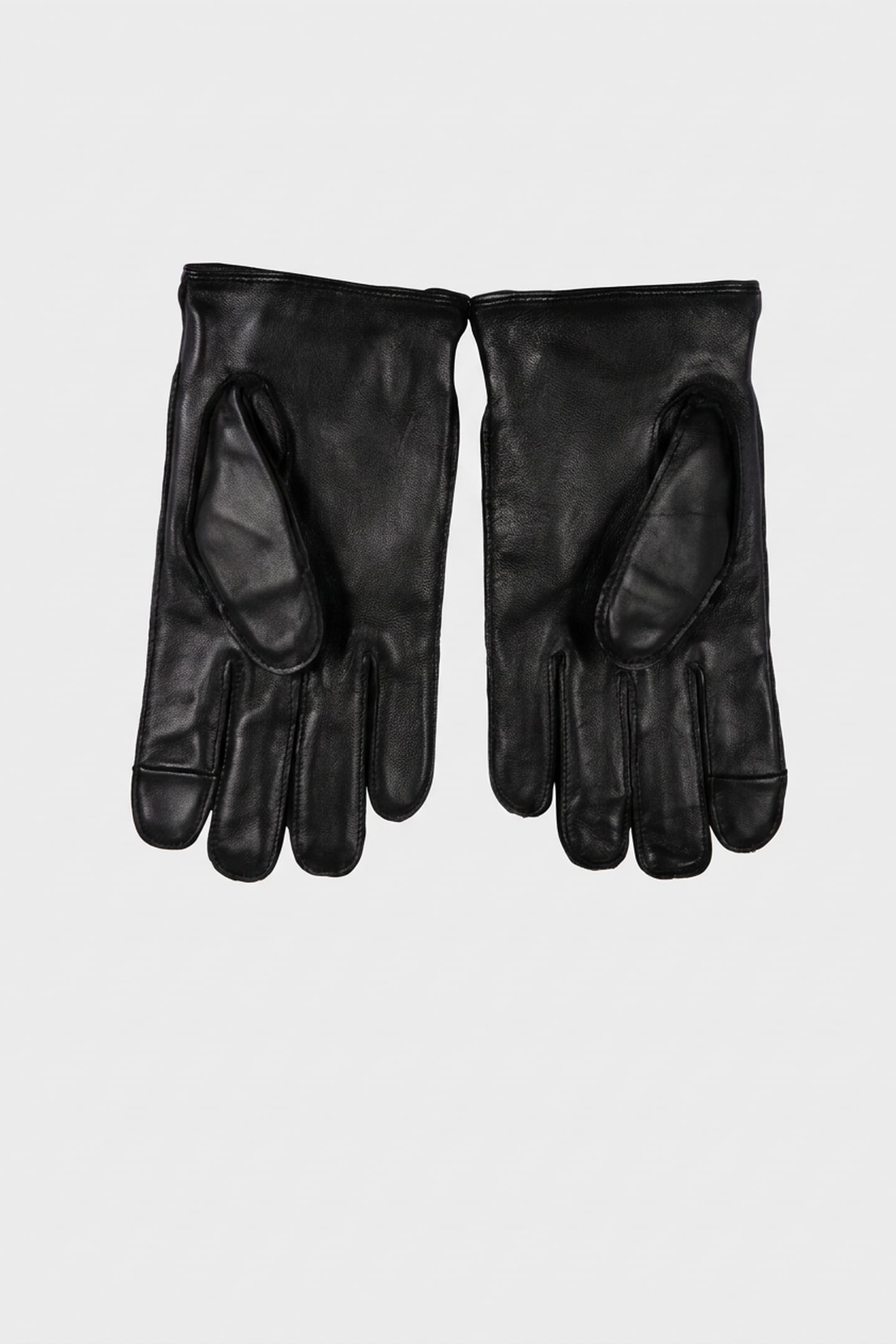LEATHER GLOVES BLACK 3