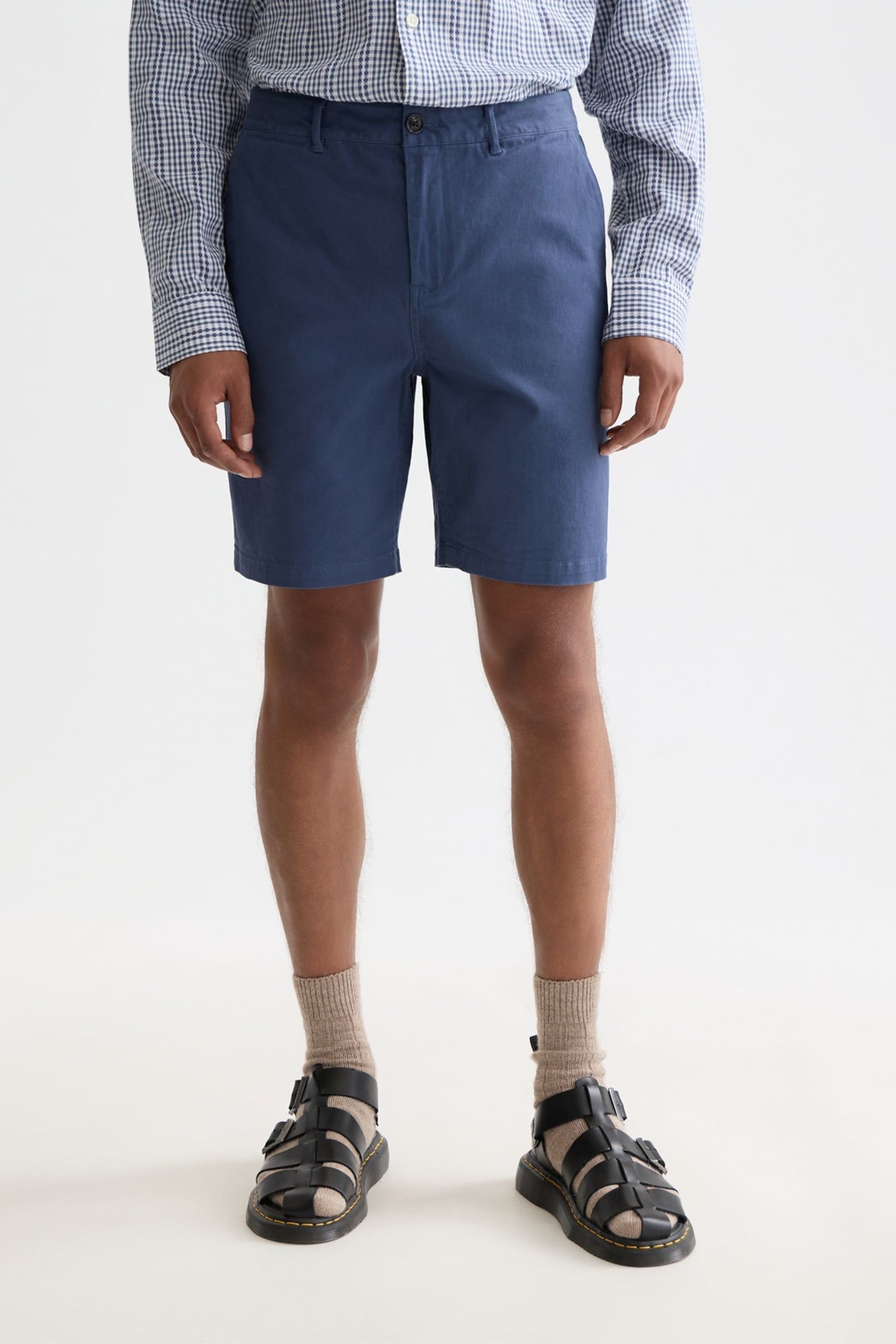 SEASONAL CORE STUART COTTON TWILL REGULAR-FIT SHORTS NAVY 1