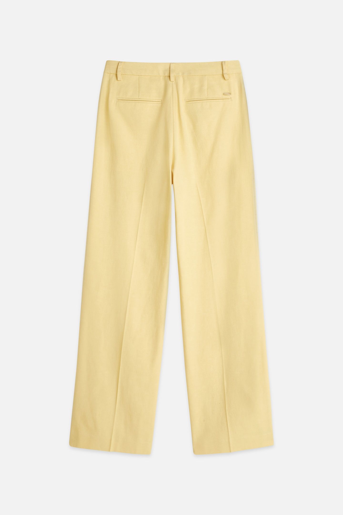 EDIE - HIGH RISE WIDE LEG PANTS PARSNIP 5