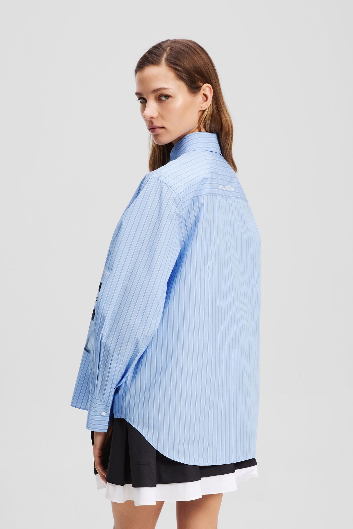 IKON STRIPE CHOUPETTE SHIRT BLUE-WHITE-BLACK STRIPE 2
