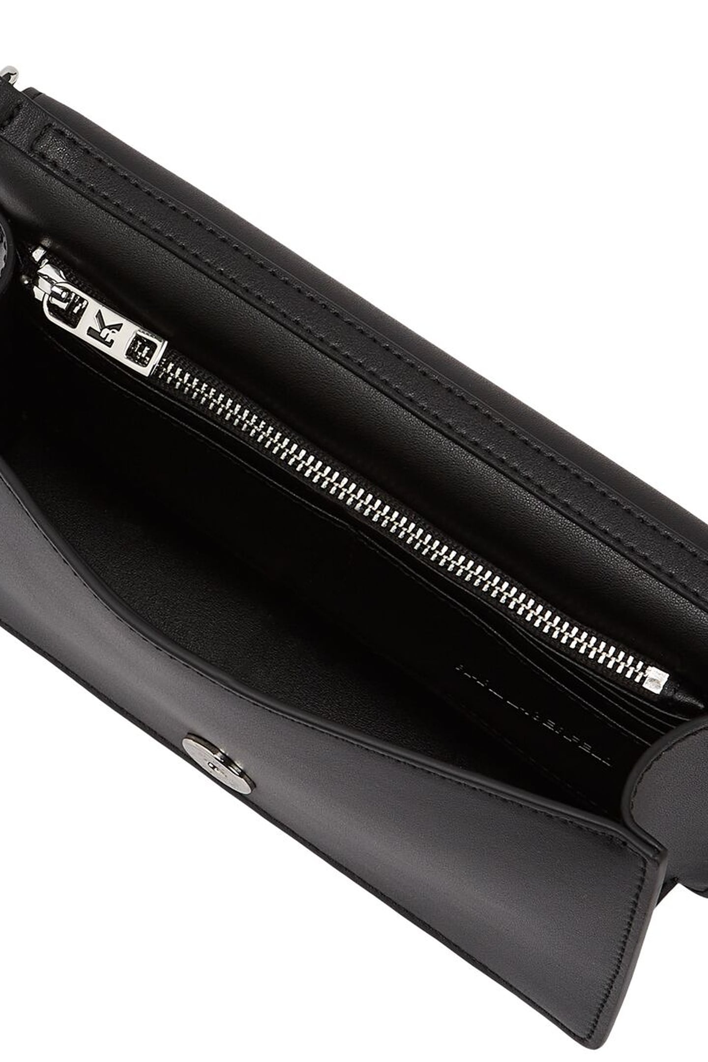 CIRCLE MINI FLAP BAG BLACK-NICKEL 6