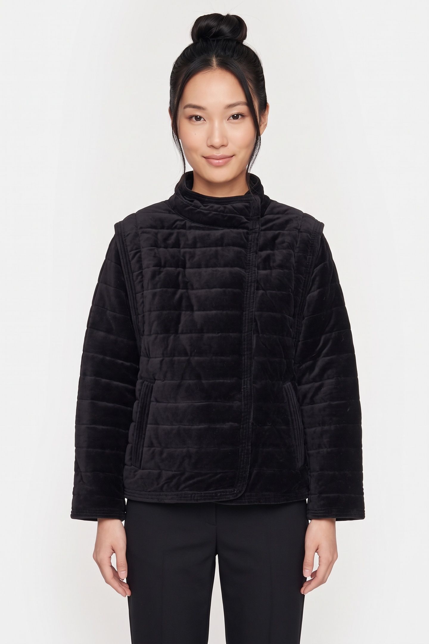ARETA JACKET FADED BLACK 1