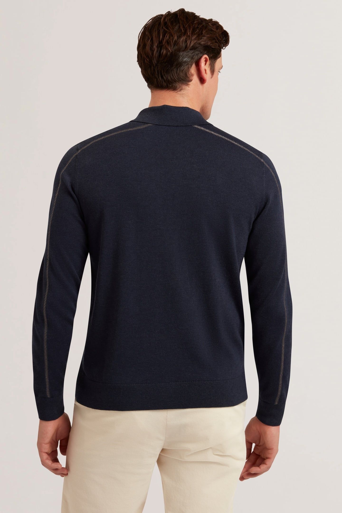 RITAR REGULAR EMBROIDERED SHIRT NAVY 2