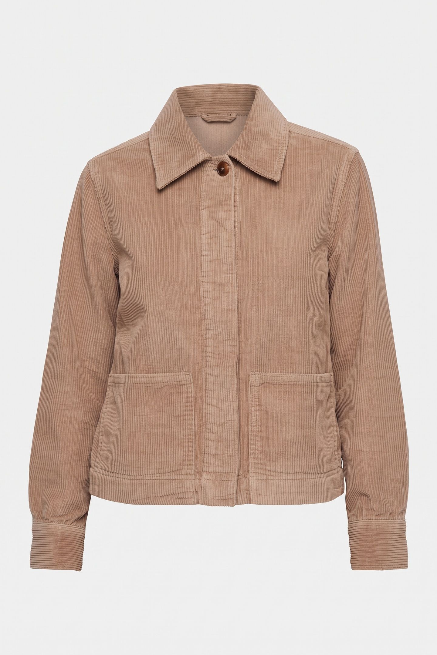 OTA CORD JACKET SILVER MINK 3