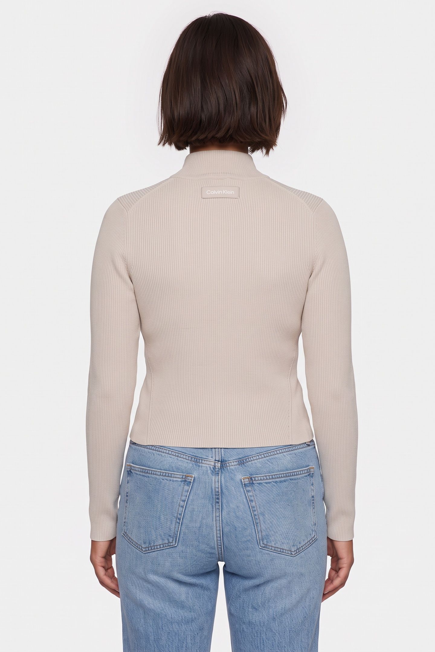 SNOWY PLAITED LONG SLEEVE ISLAND FOSSIL 2
