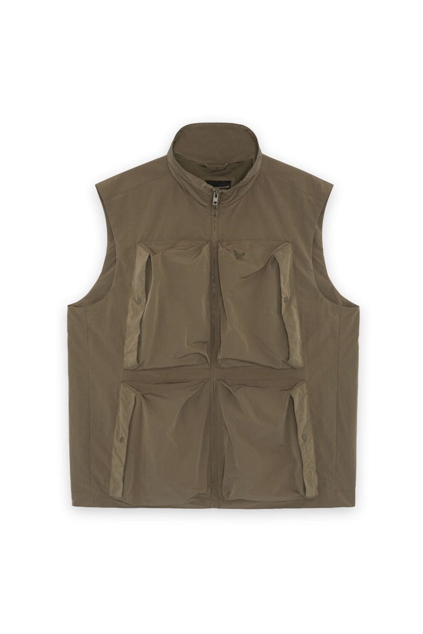 LIGHTWEIGHT RIPSTOP GILET KHAKI ASH 4