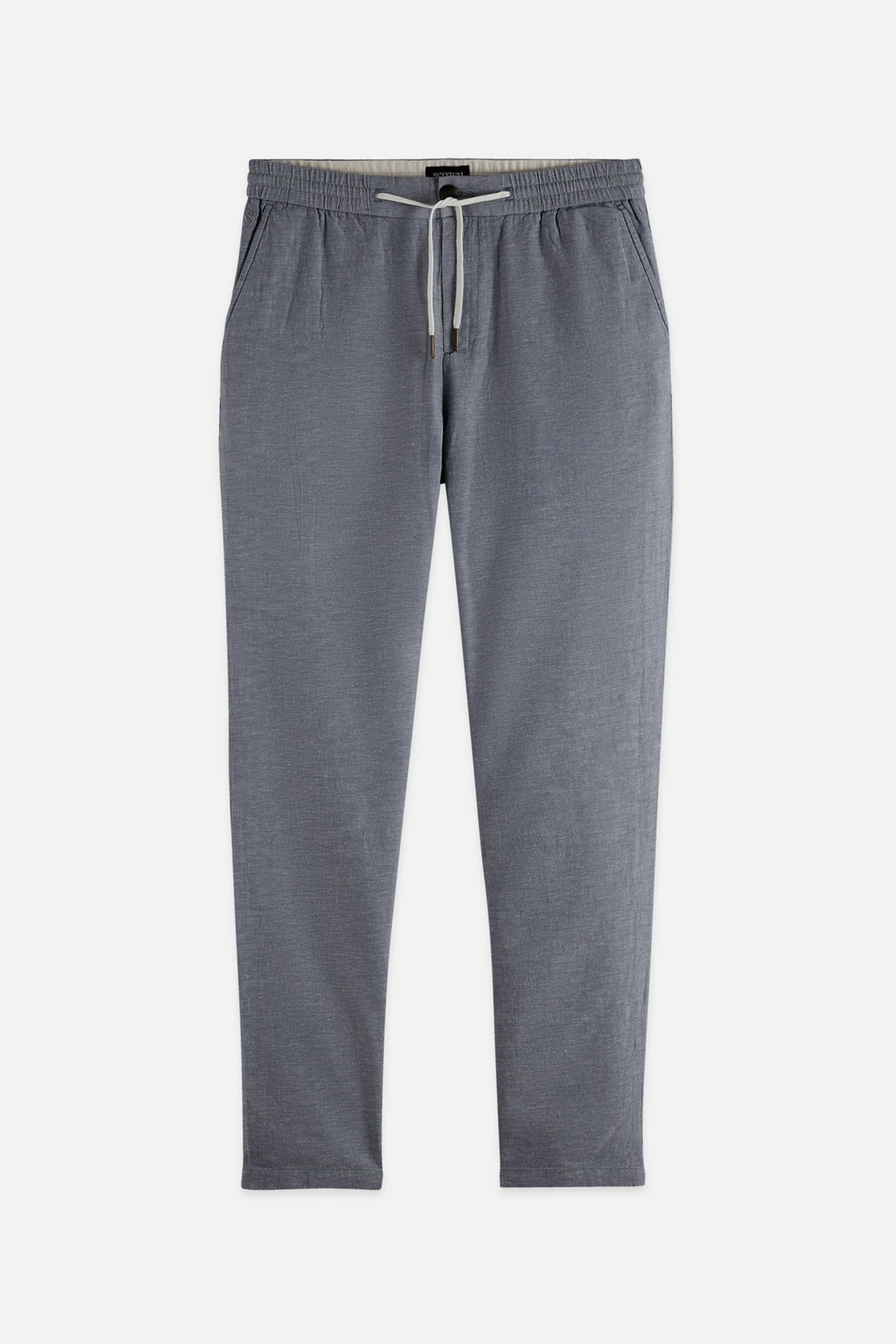 SEASONAL CORE WARREN COTTON LINEN JOGGER NAVY 1