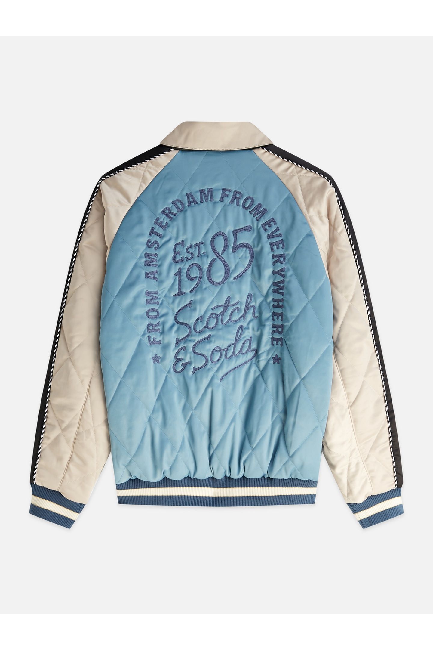 THE 40TH ANNIVERSARY SOUVENIR BOMBER JACKET DARK GREEN 3