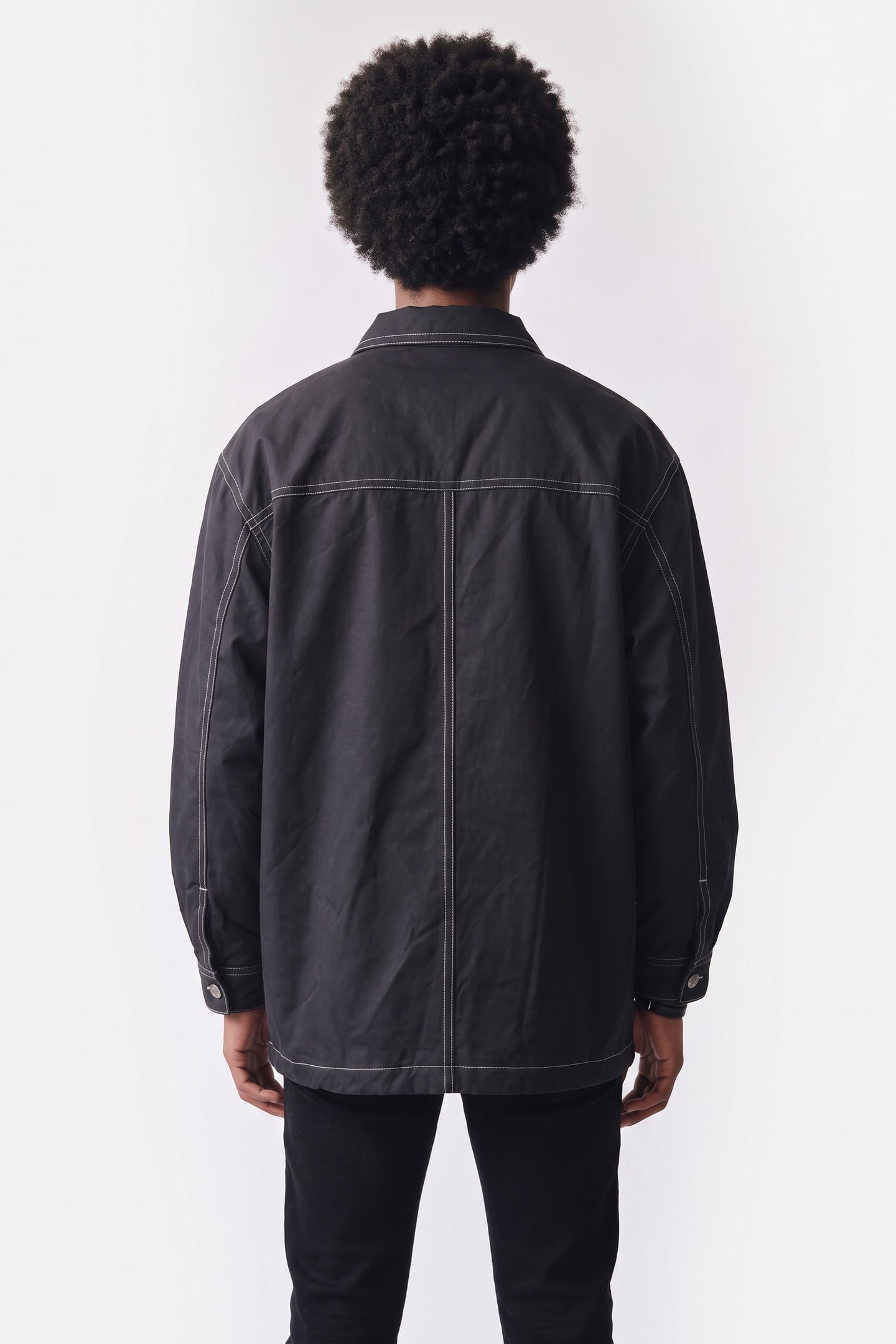 LAWRENCE-GA JACKET FADED BLACK 2