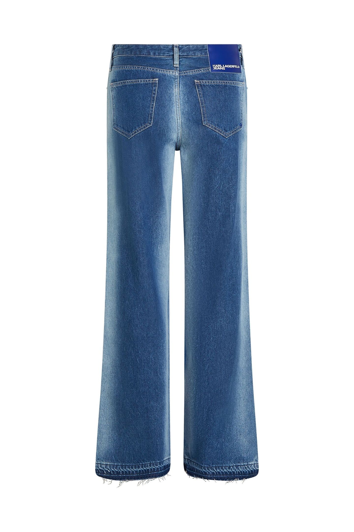 KLJ MR RELAXED DENIM MID BLUE OMBRE 5