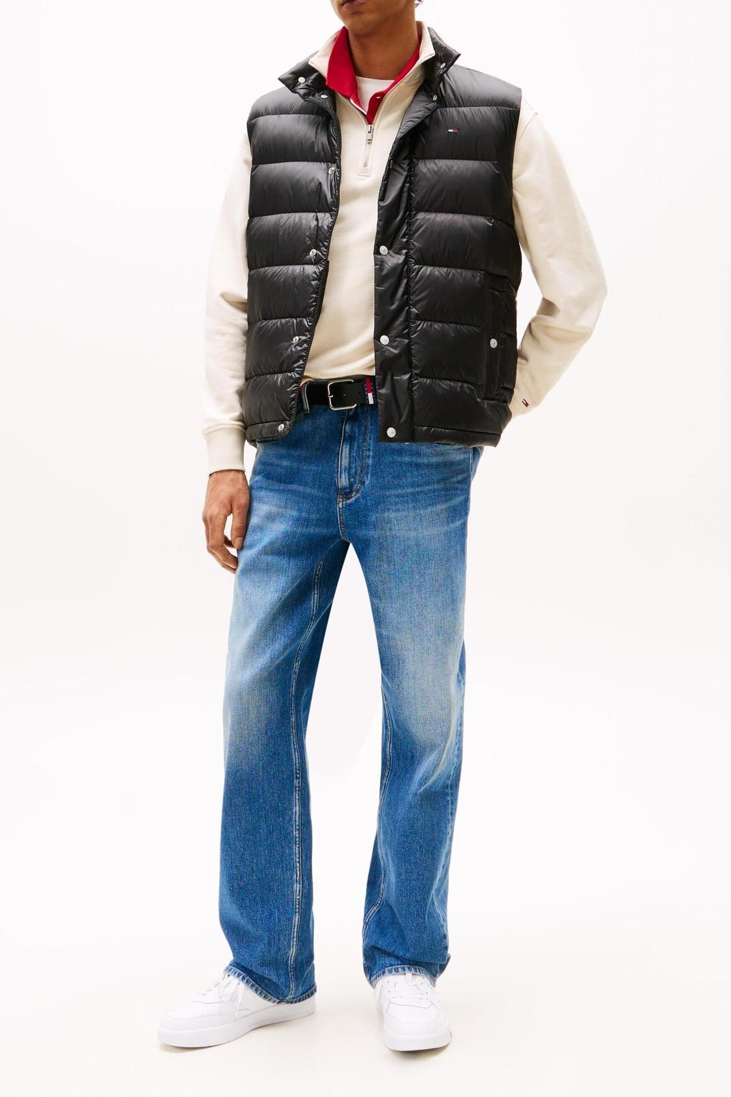 TJM LIGHT DOWN VEST BLACK 2