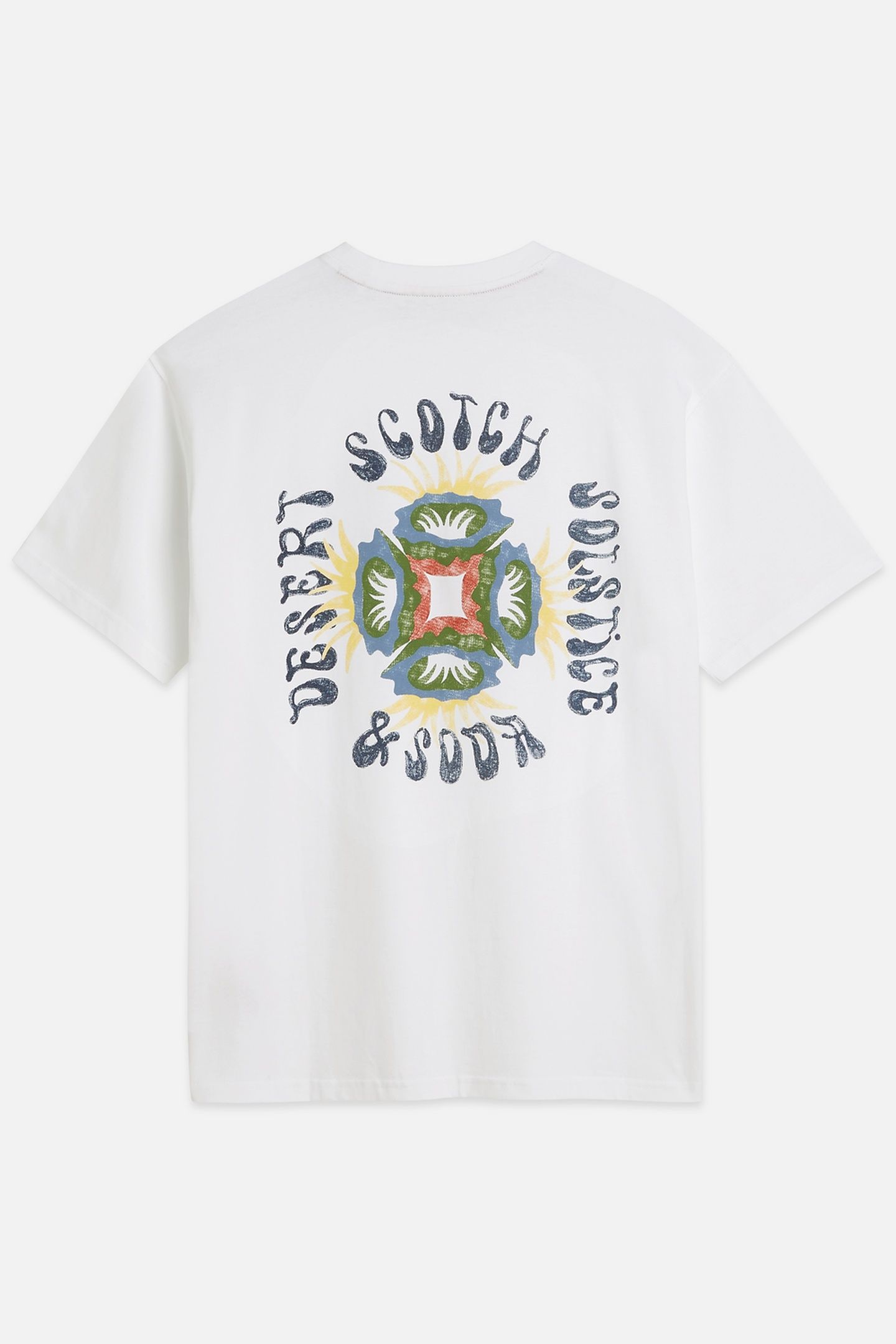 FRONT AND BACK ARTWORK RELAXEDFIT TSHIRT WHITE/PASTEL 5