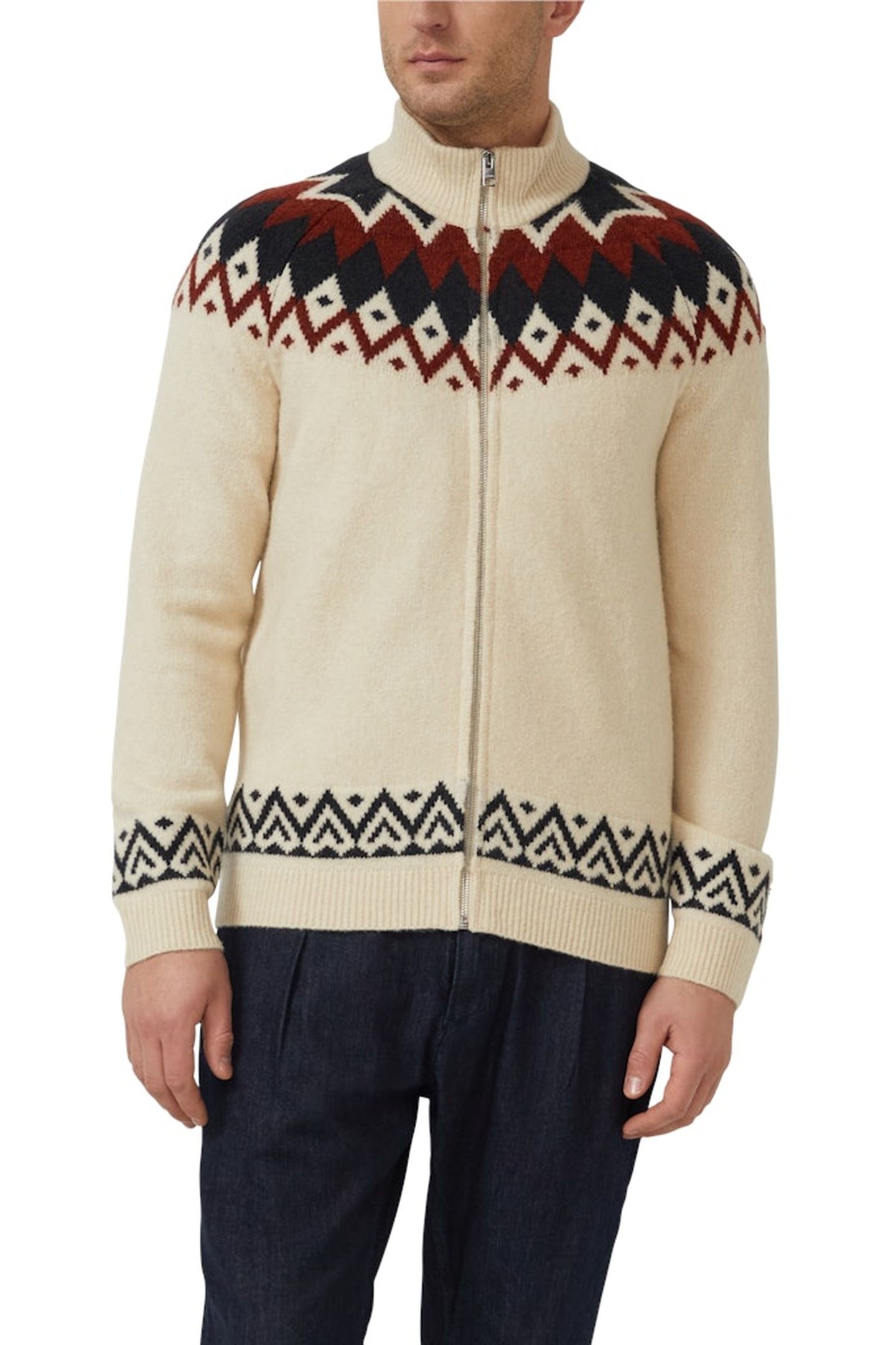 S.OLIVER CARDIGAN BEIGE 1