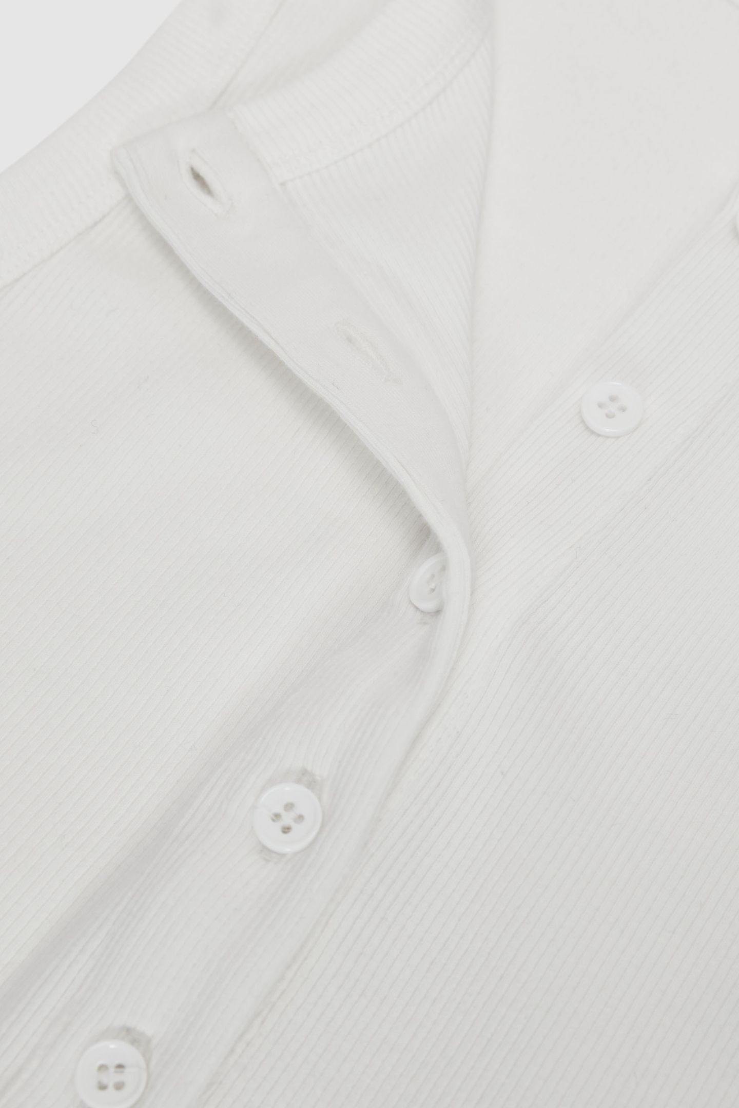 RIB VEST WHITE 7