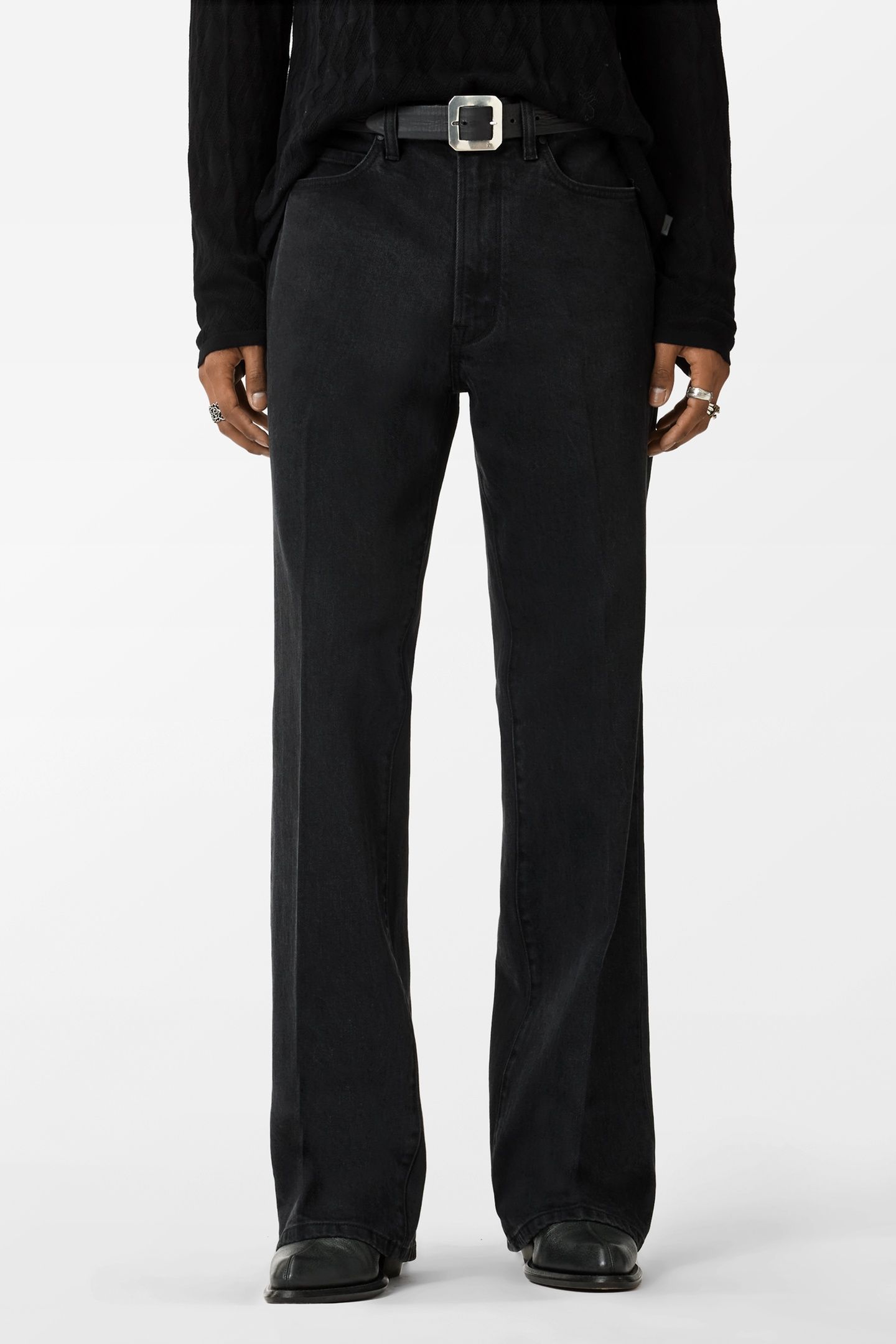 SILAS - STRAIGHT FIT BLACK 1