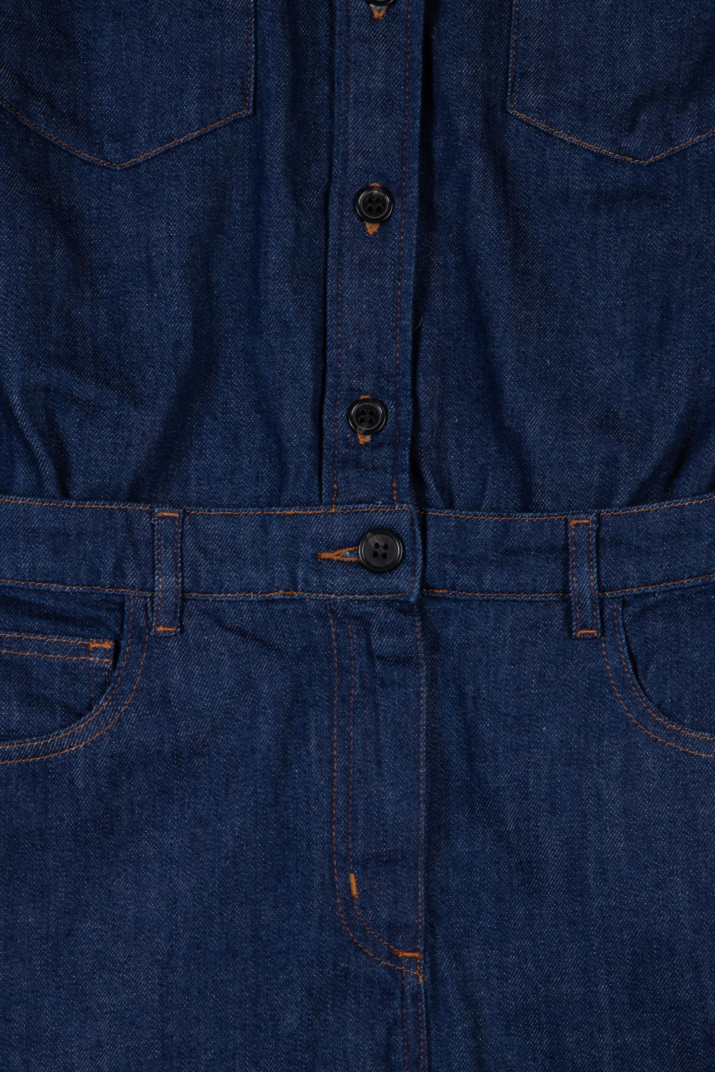 DRESS SHIRT WESTERN INDIGO 4