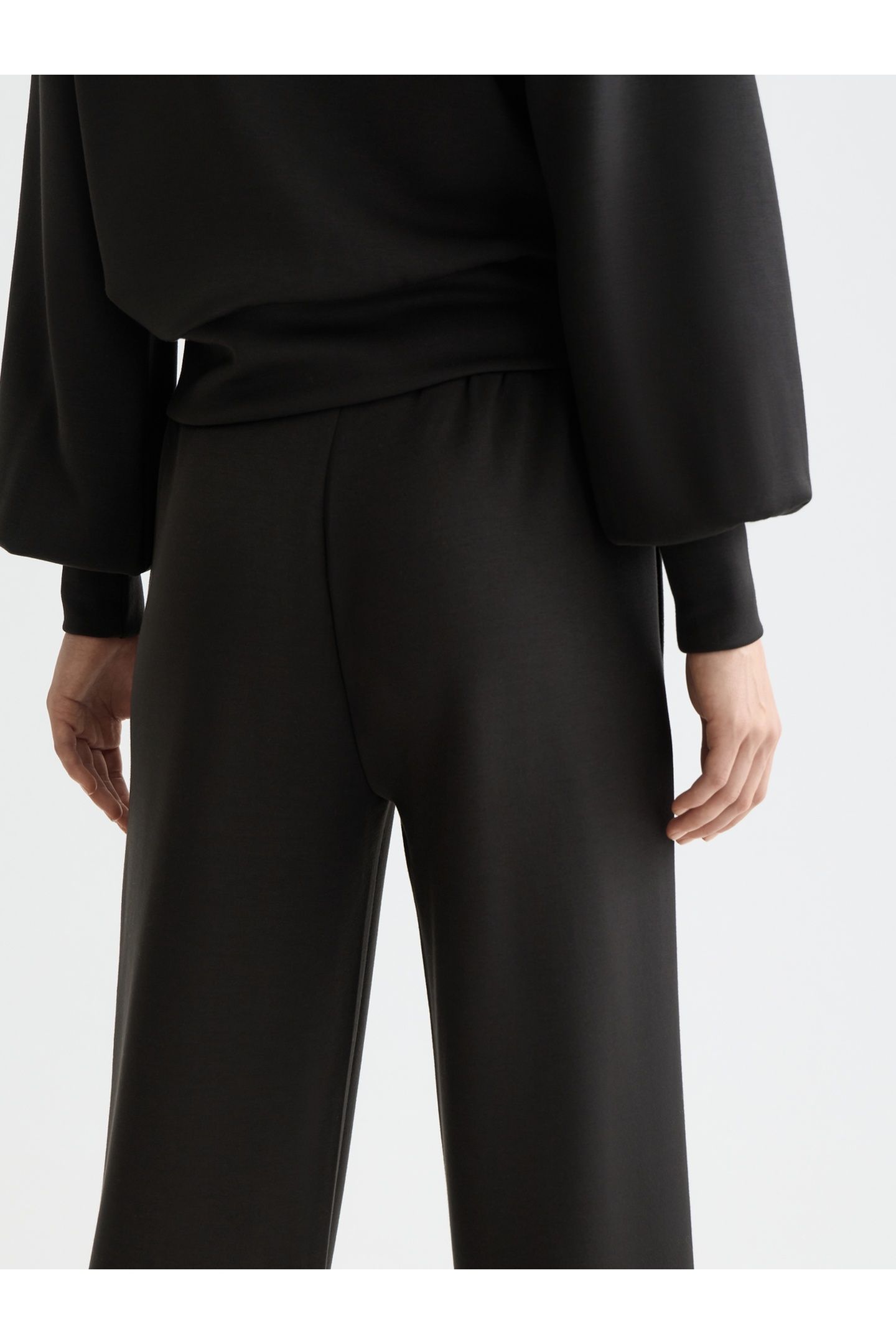 CORE MODAL STRAIGHT LEG SWEAT PANT BLACK 6