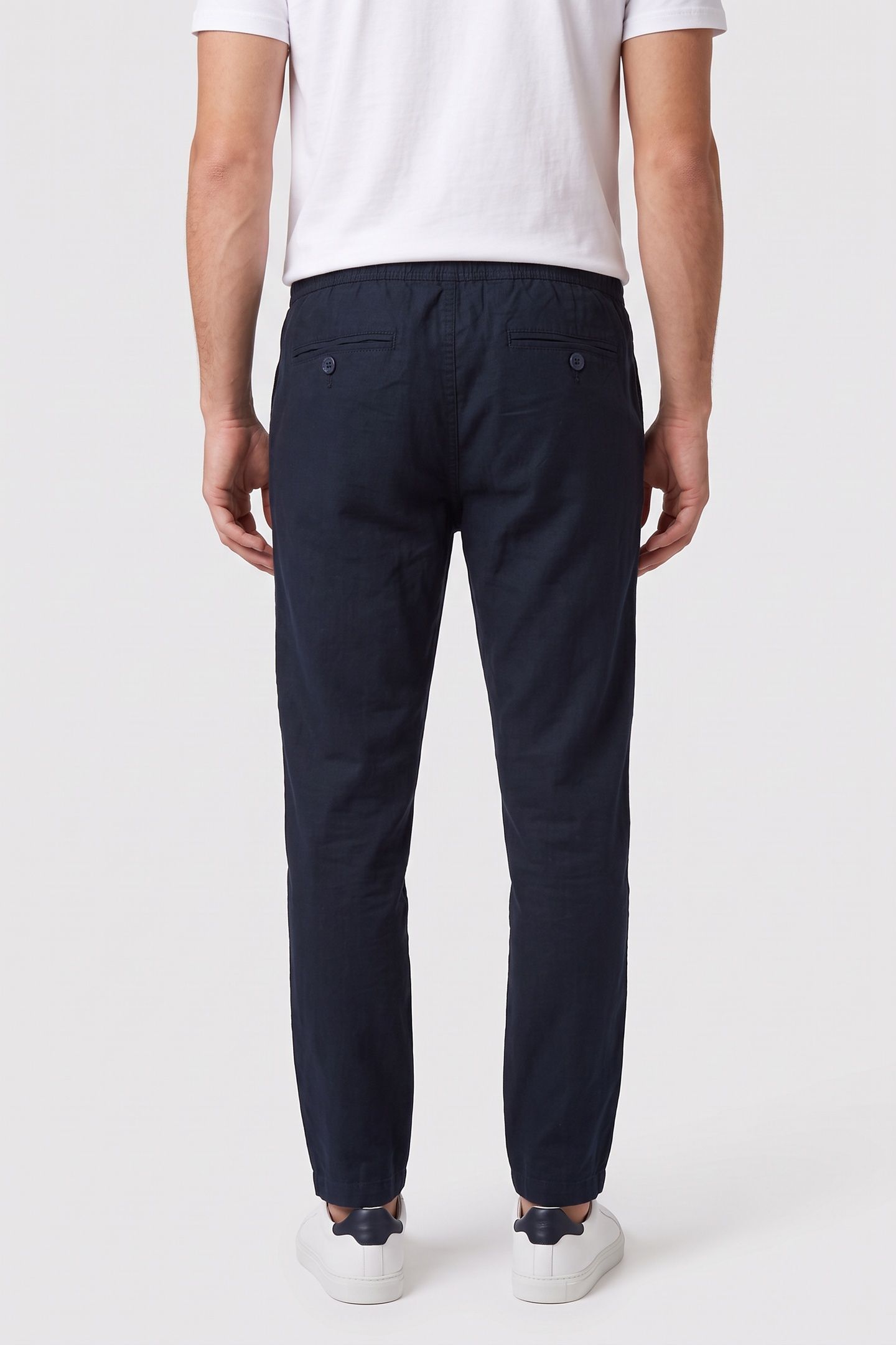 DRAWSTRING LINEN MARINE 2