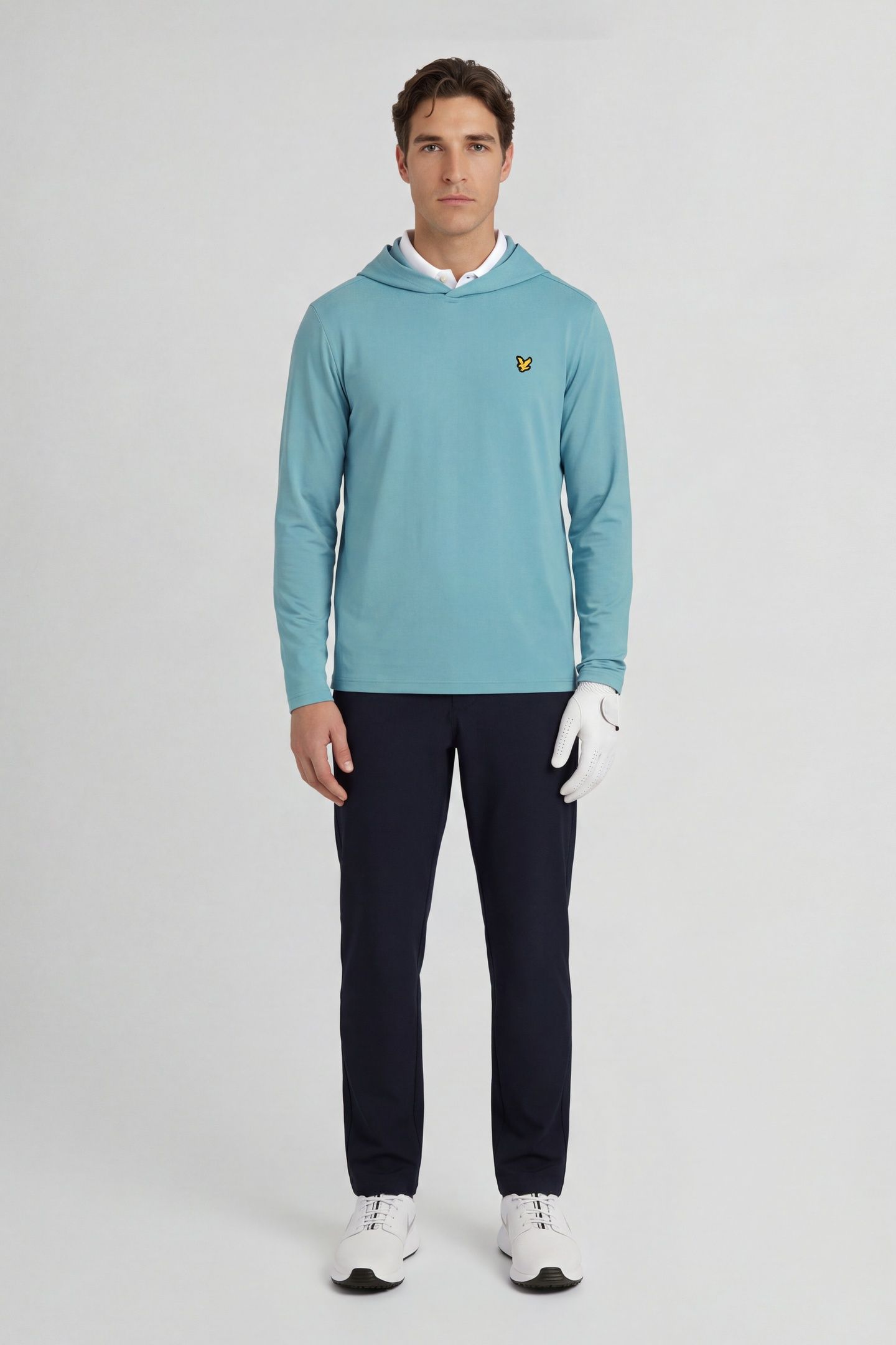 GOLF CORE MIDLAYER HOODIE AQUAMARINE BLUE 7