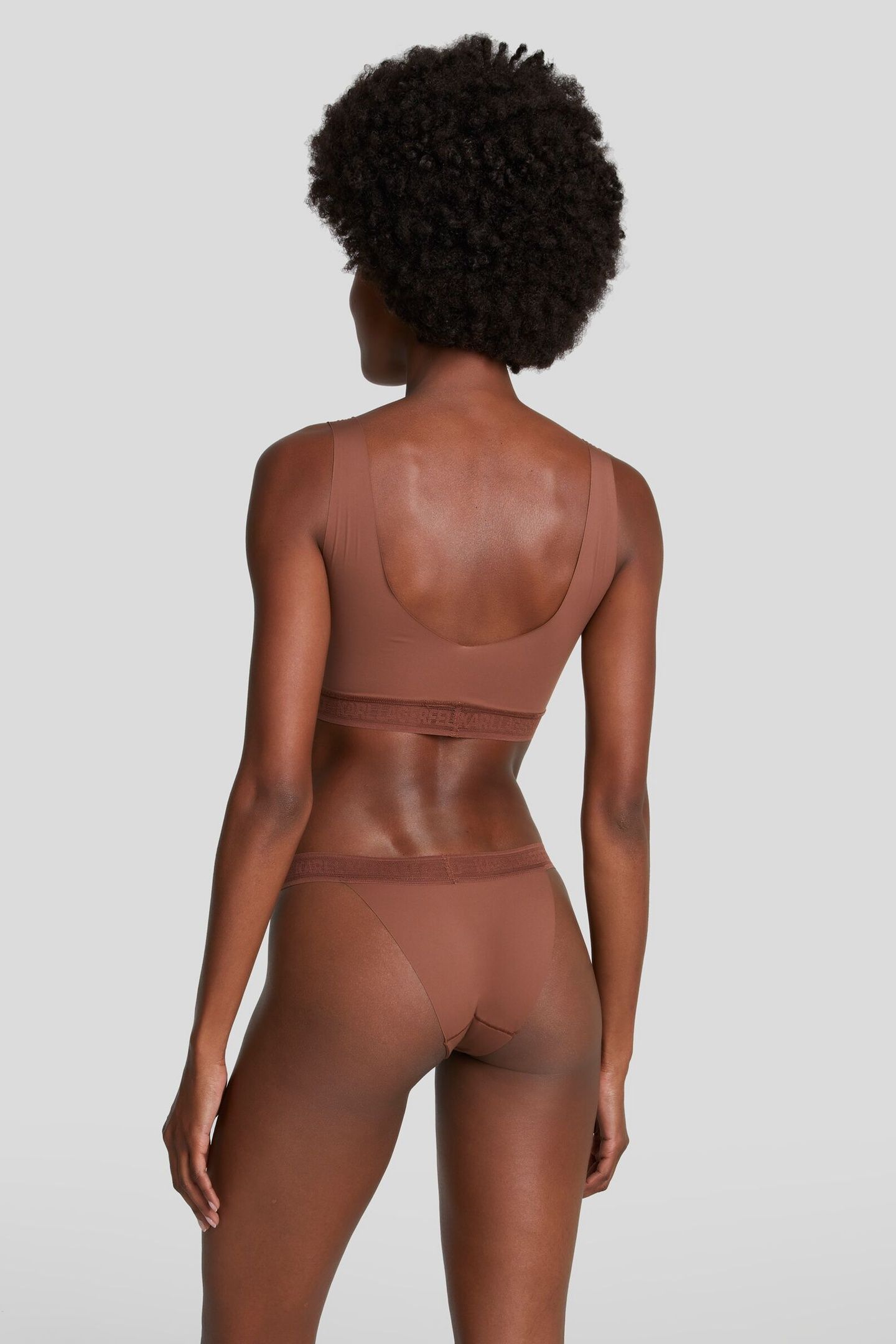 ULTRALIGHT LOGO BRIEF SET BLACK & MOCHA 2