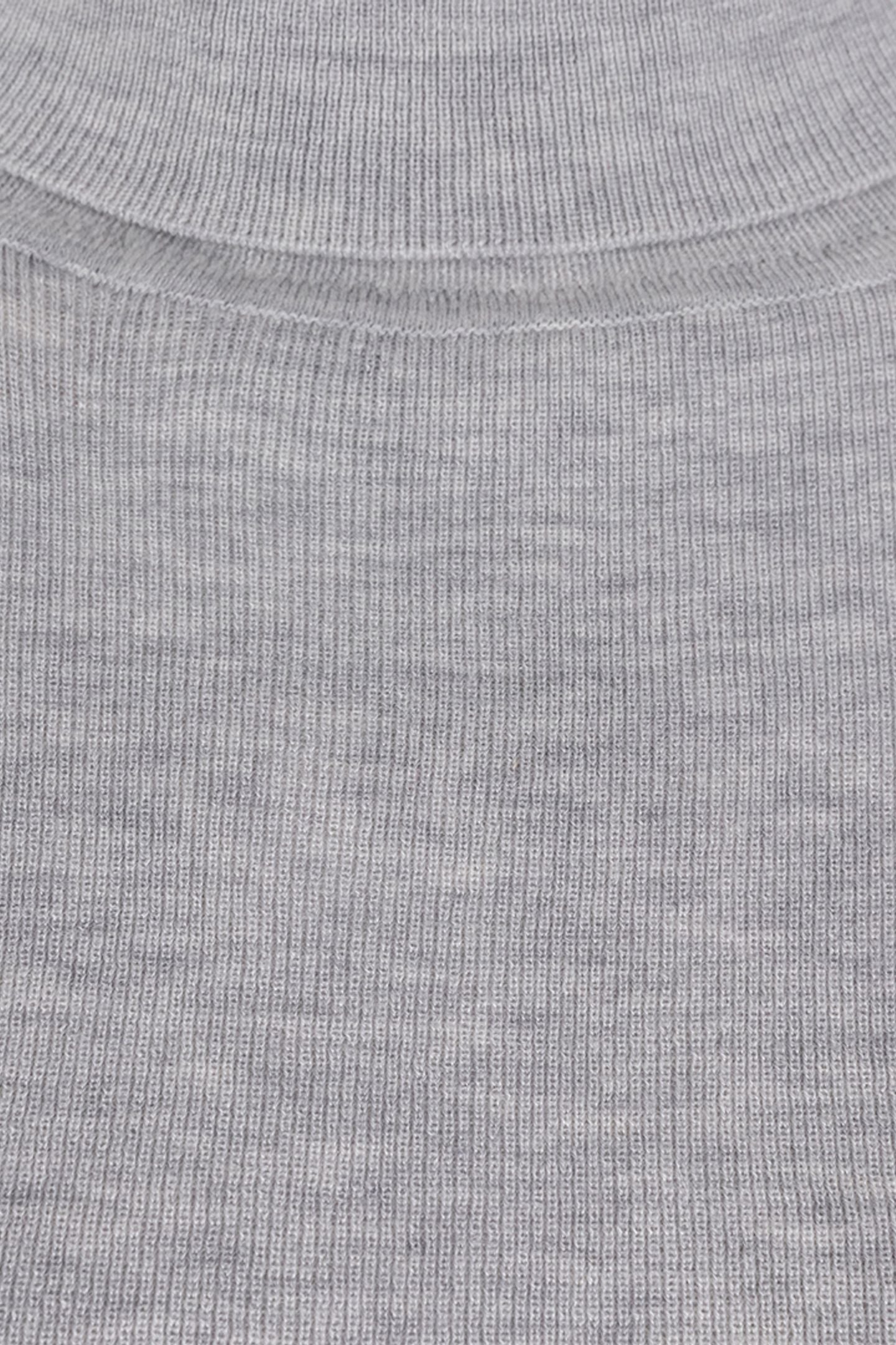 SWEATER RIB COL LIGHT GREY 6