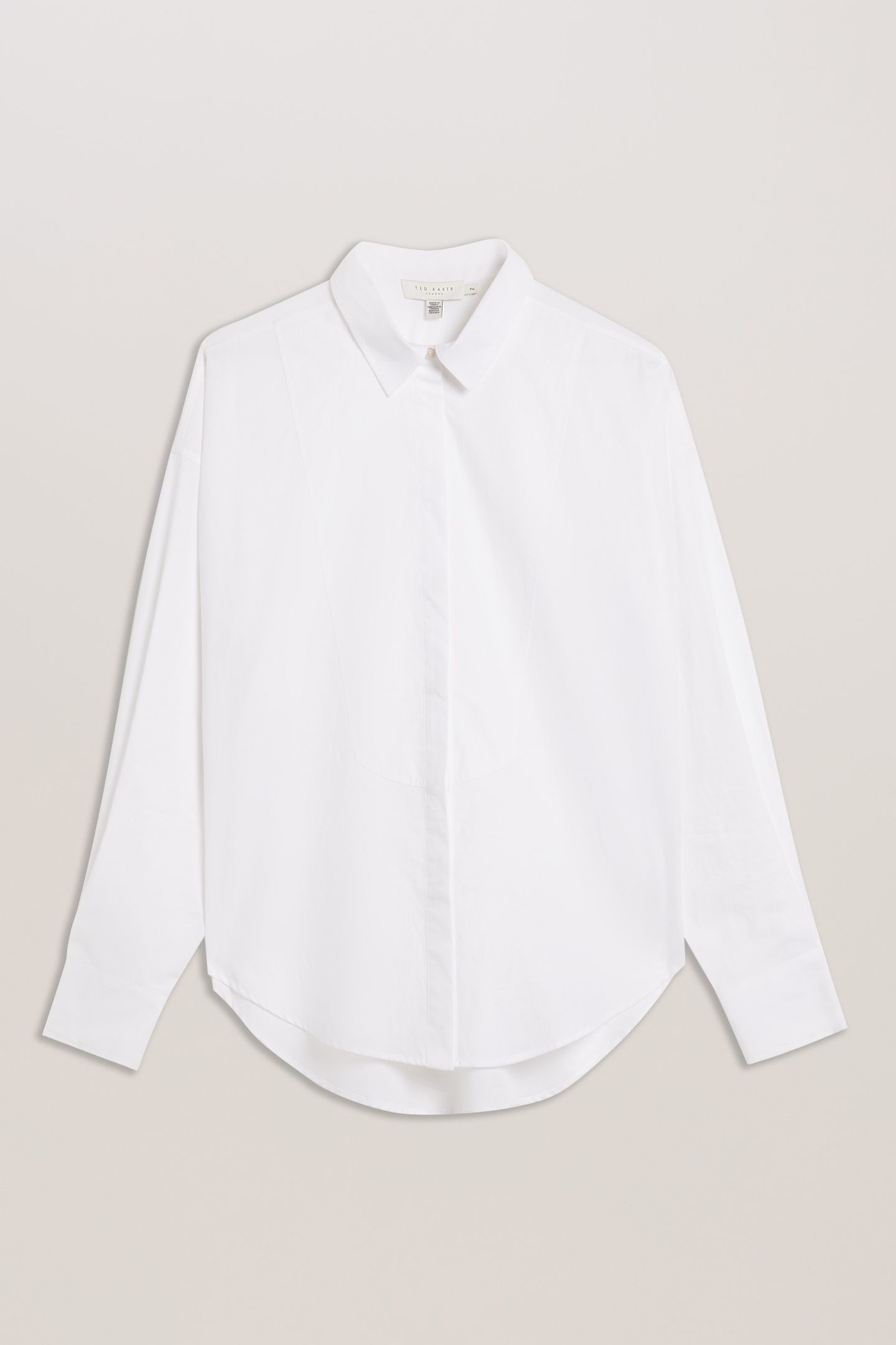 IZOTE OVERSIZED DROP SHOULDER BIB WHITE 4