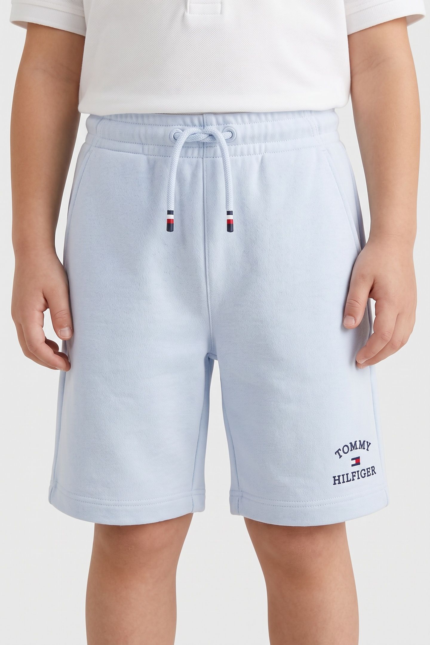 BOYS KB LOGO SWEATSHORT BREEZY BLUE 1