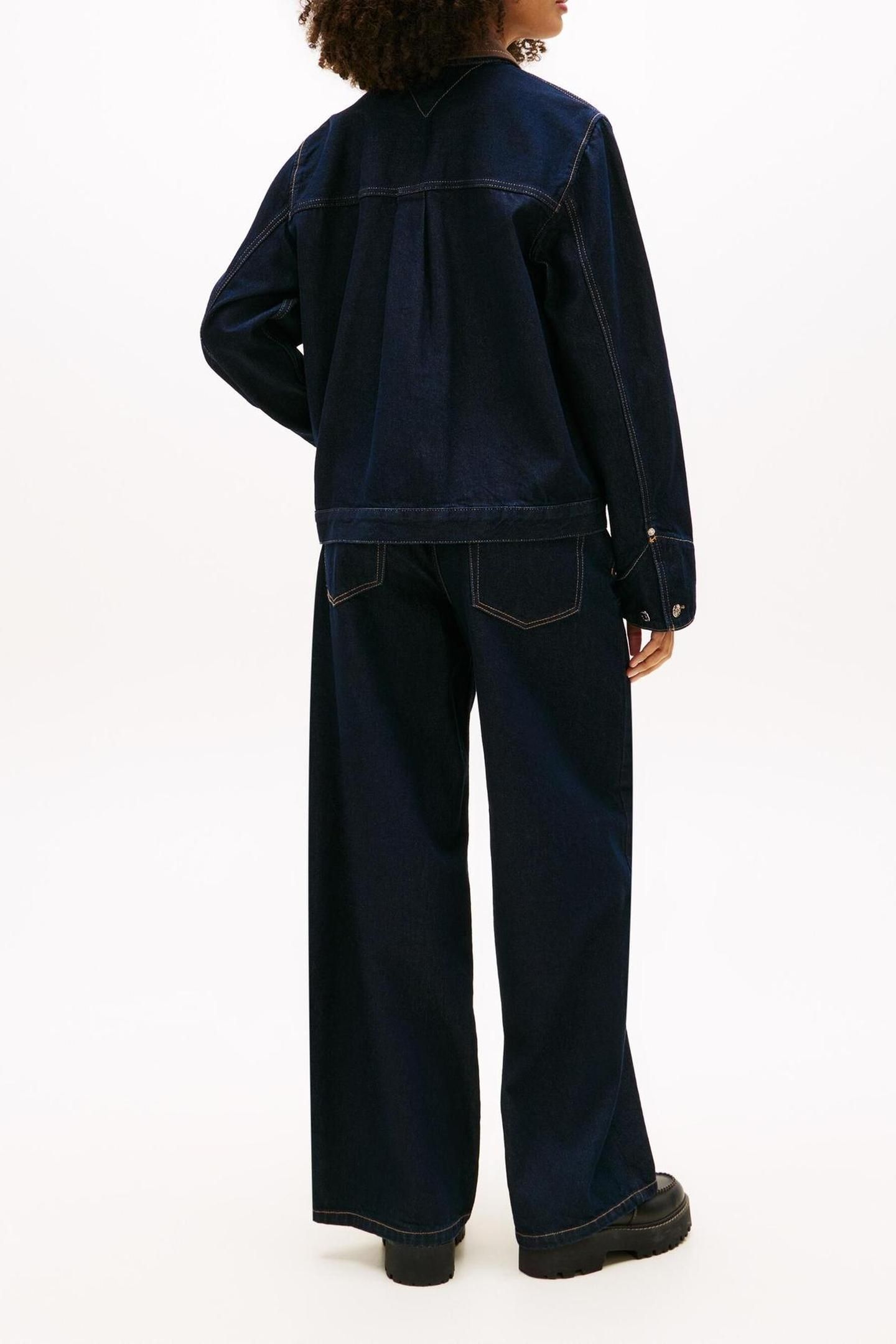 OVERSIZED CHORE JACKET DENIM DARK 4