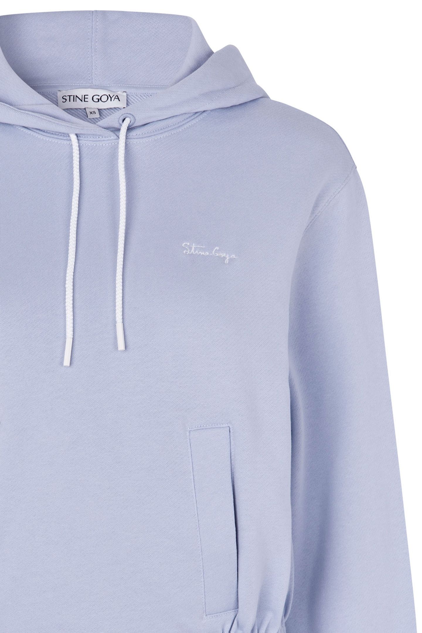 CINCHED WAIST SWEATSHIRT BRUNNERA BLUE 3