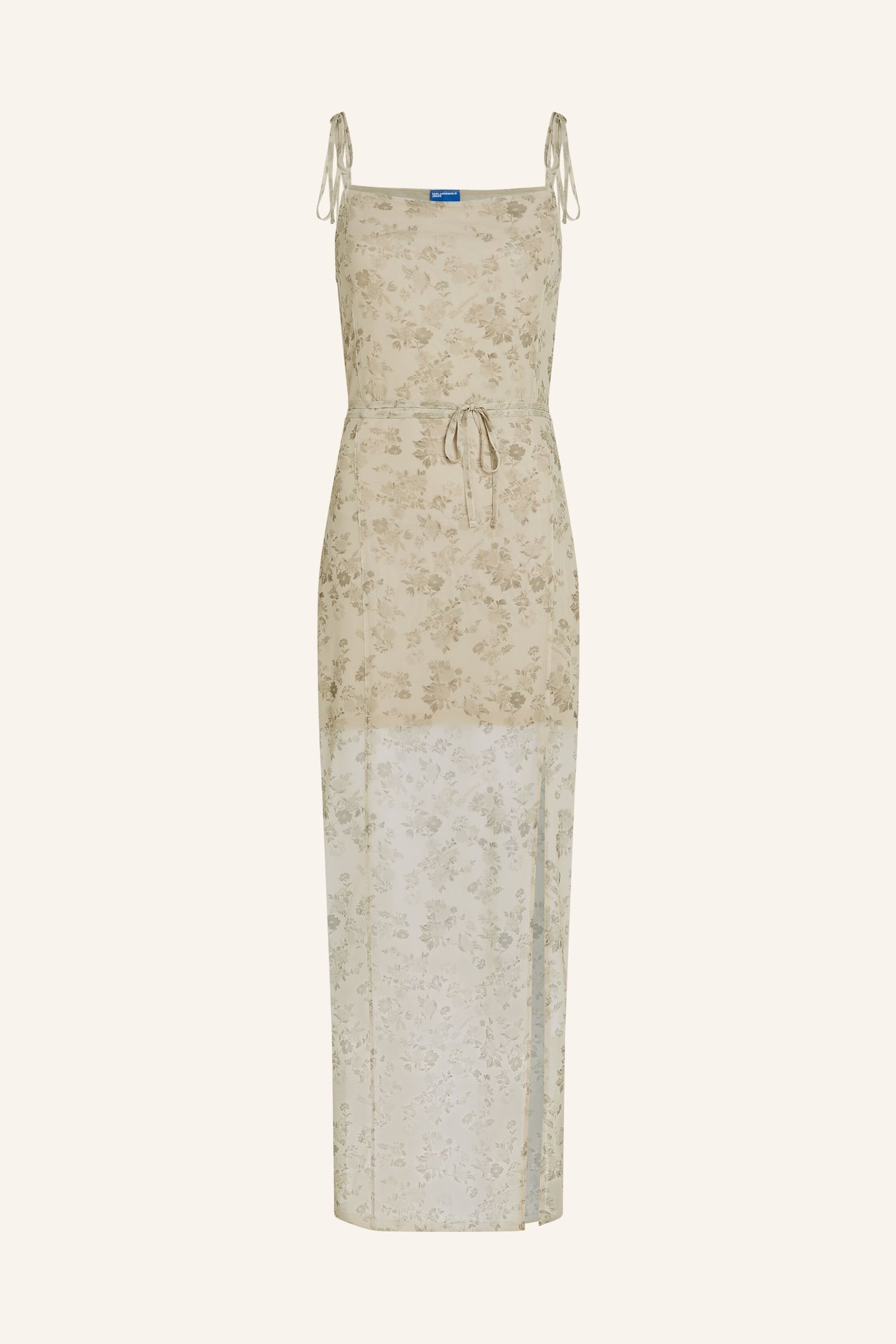 KLJ MESH MAXI FLORAL DRESS FLORAL AOP 4
