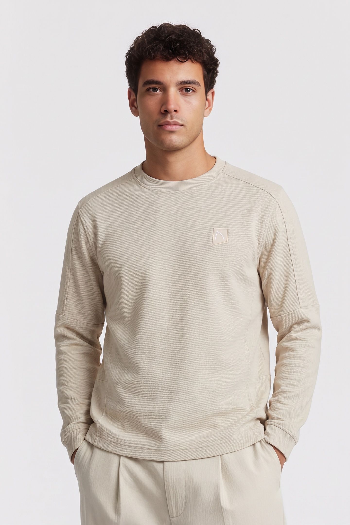 SWEATER DAX SILVER BIRCH 1