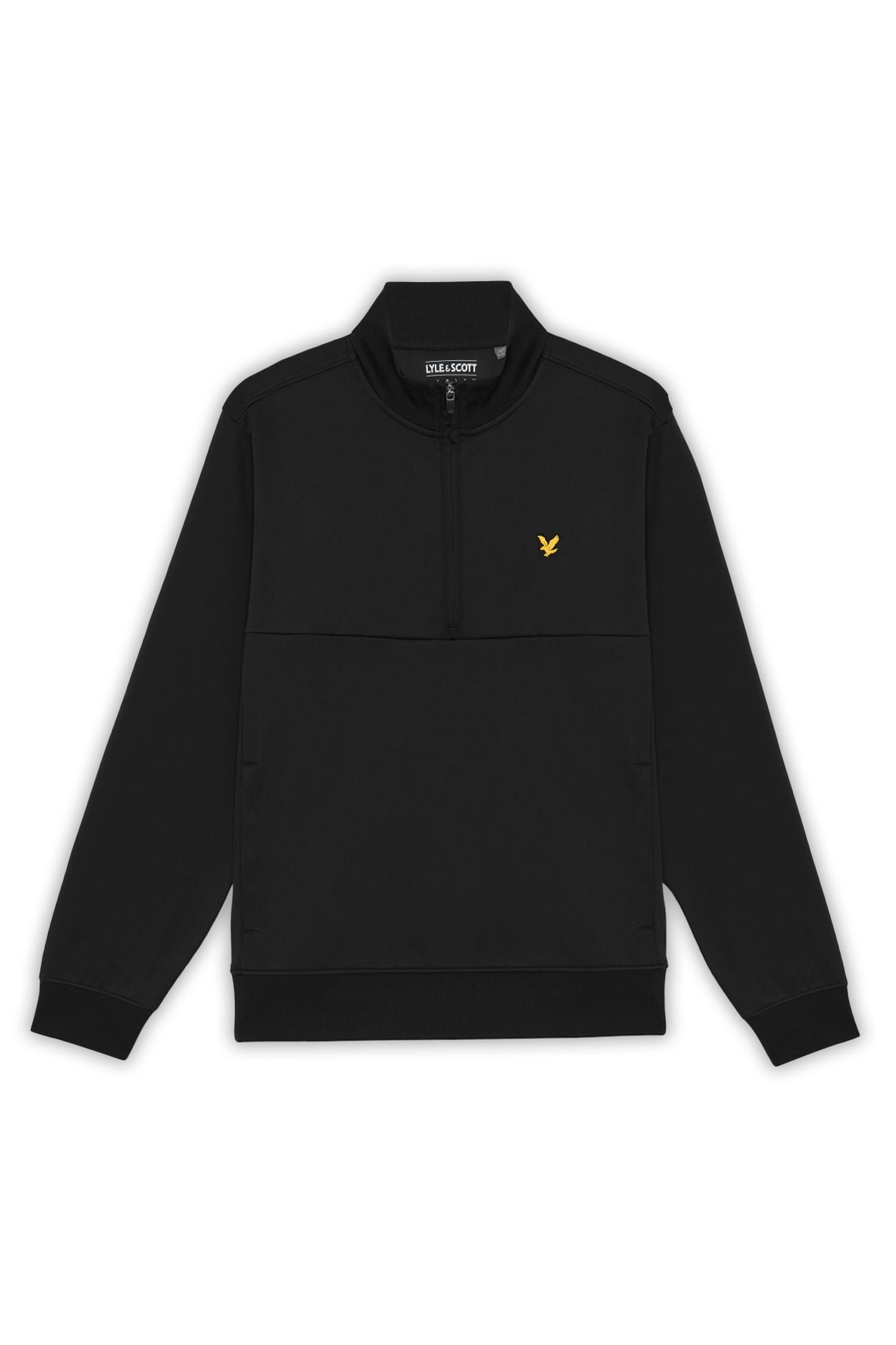GOLF HALF ZIP WINDJAMMER MIDLAYER JET BLACK 4