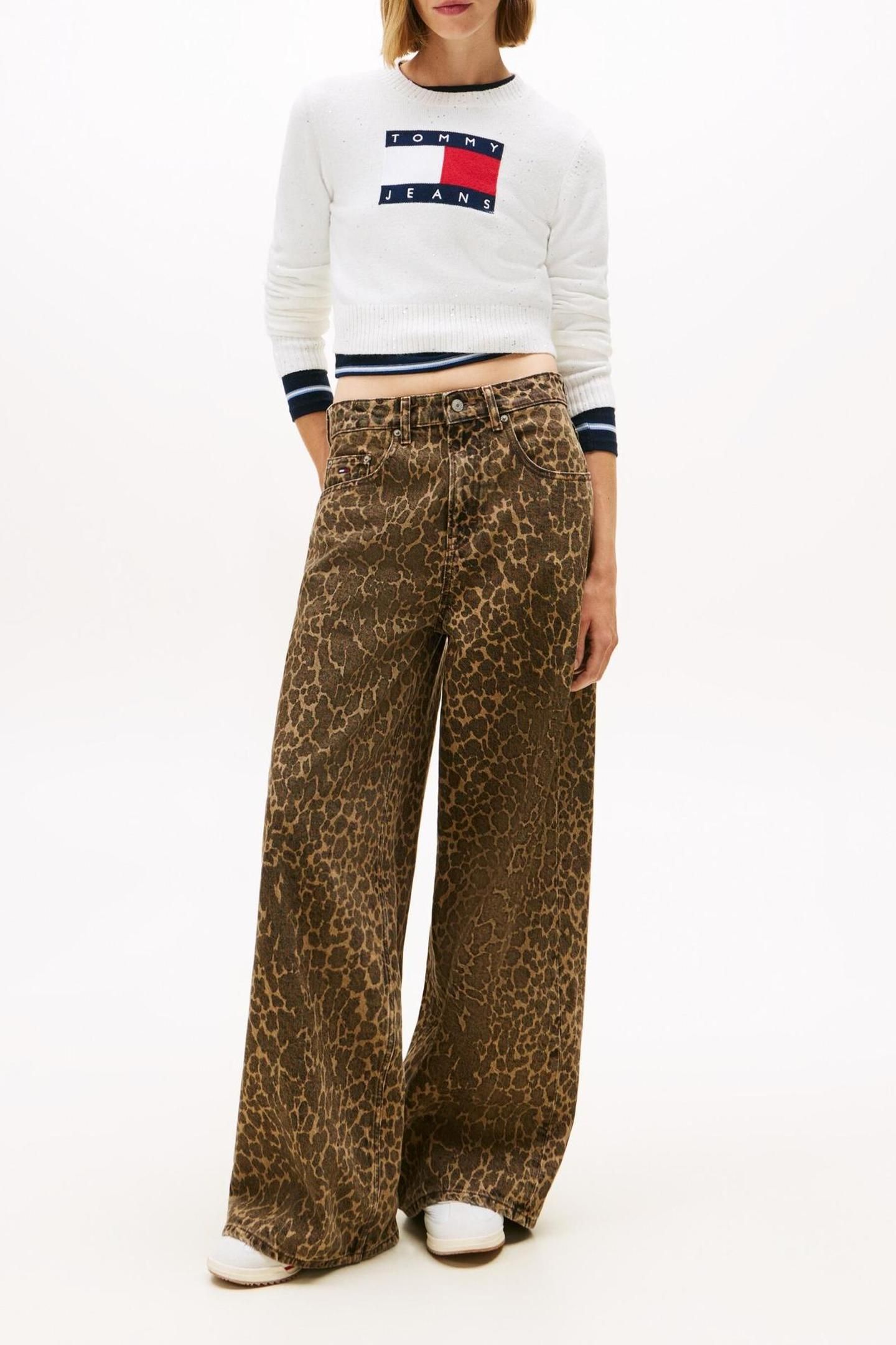 TJW SPARKLE FLAG SWEATER OFF WHITE 2