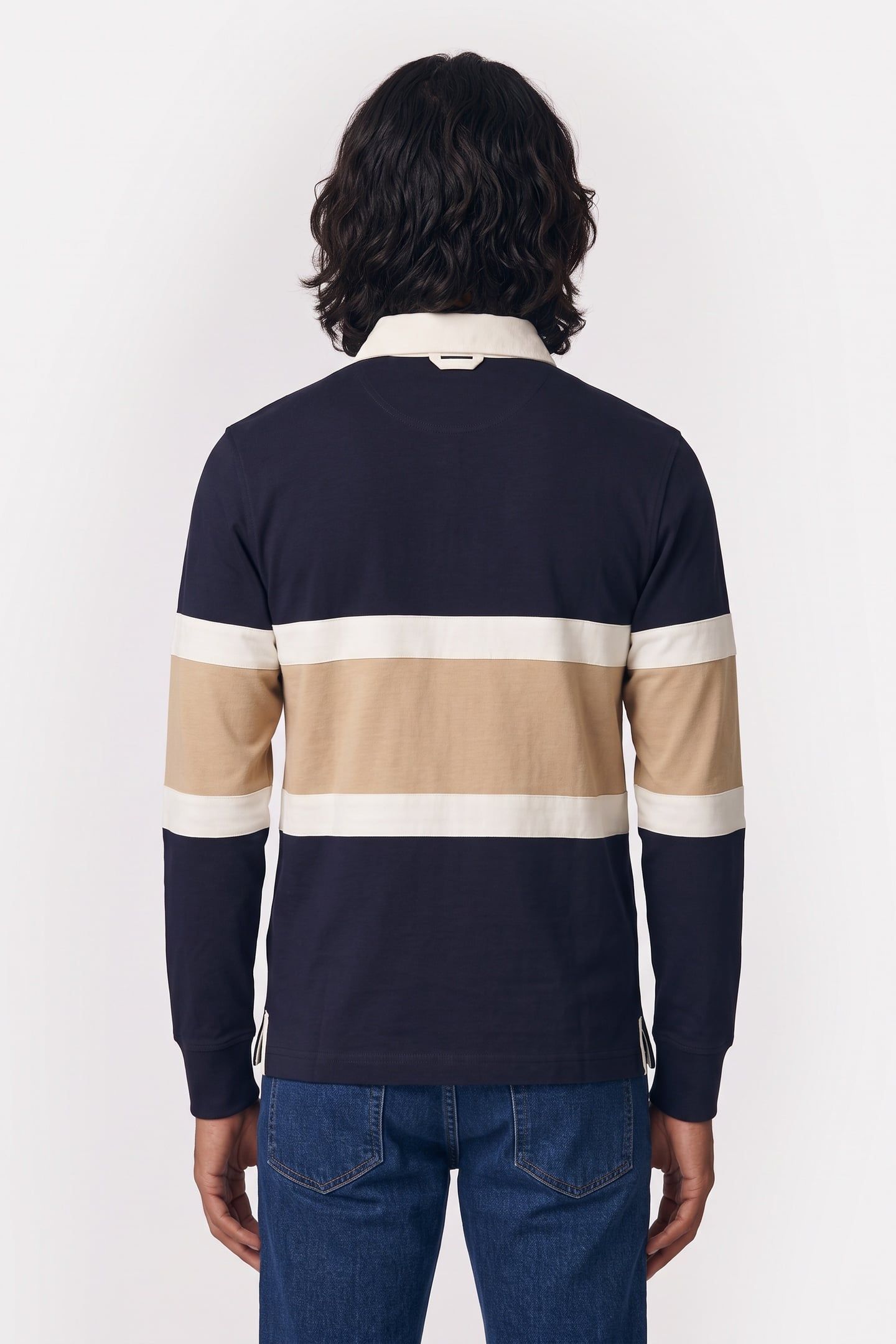 CUT AND SEWN RUGGER EVENING BLUE 2