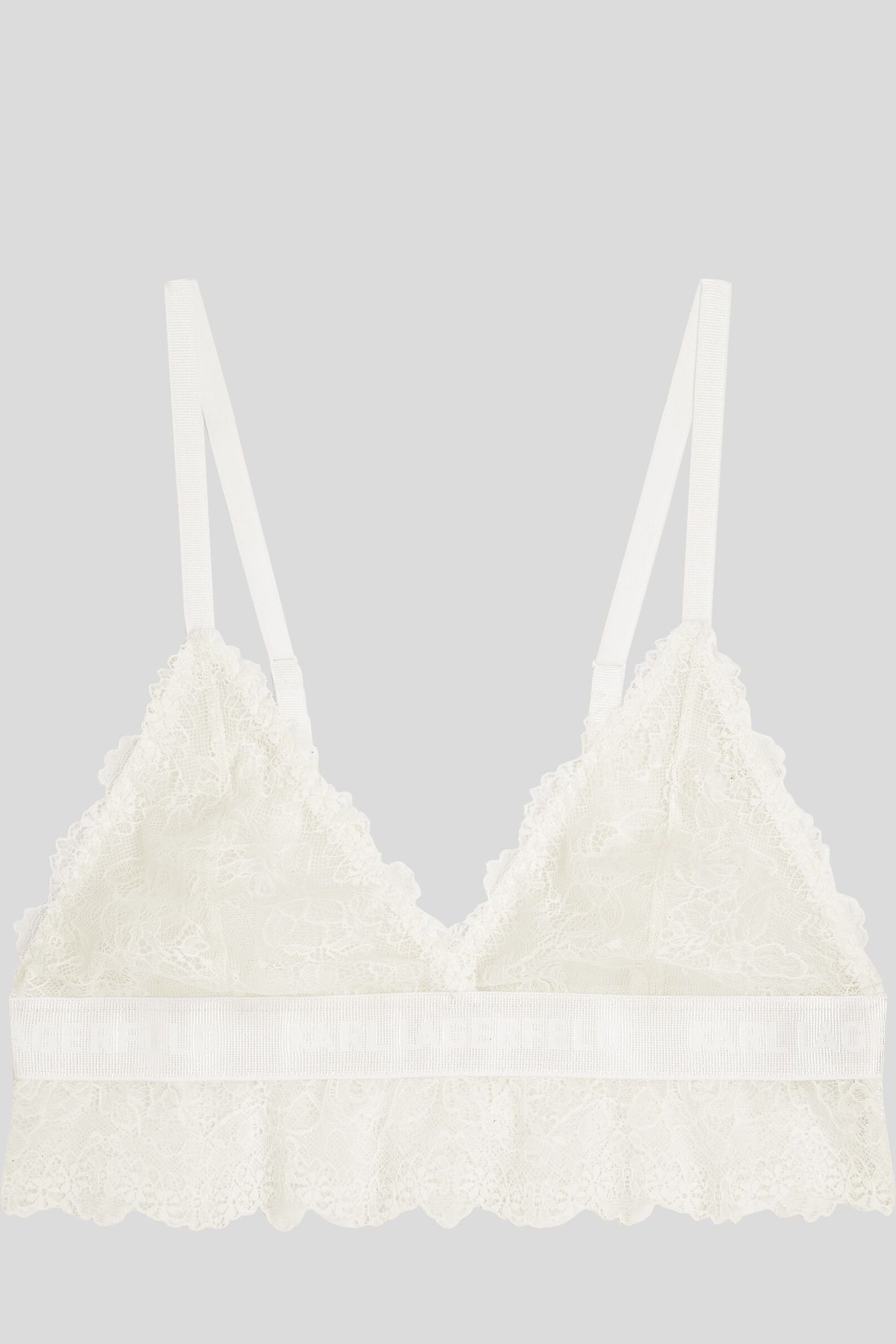 TAILORED LACE BRA IVORY 3