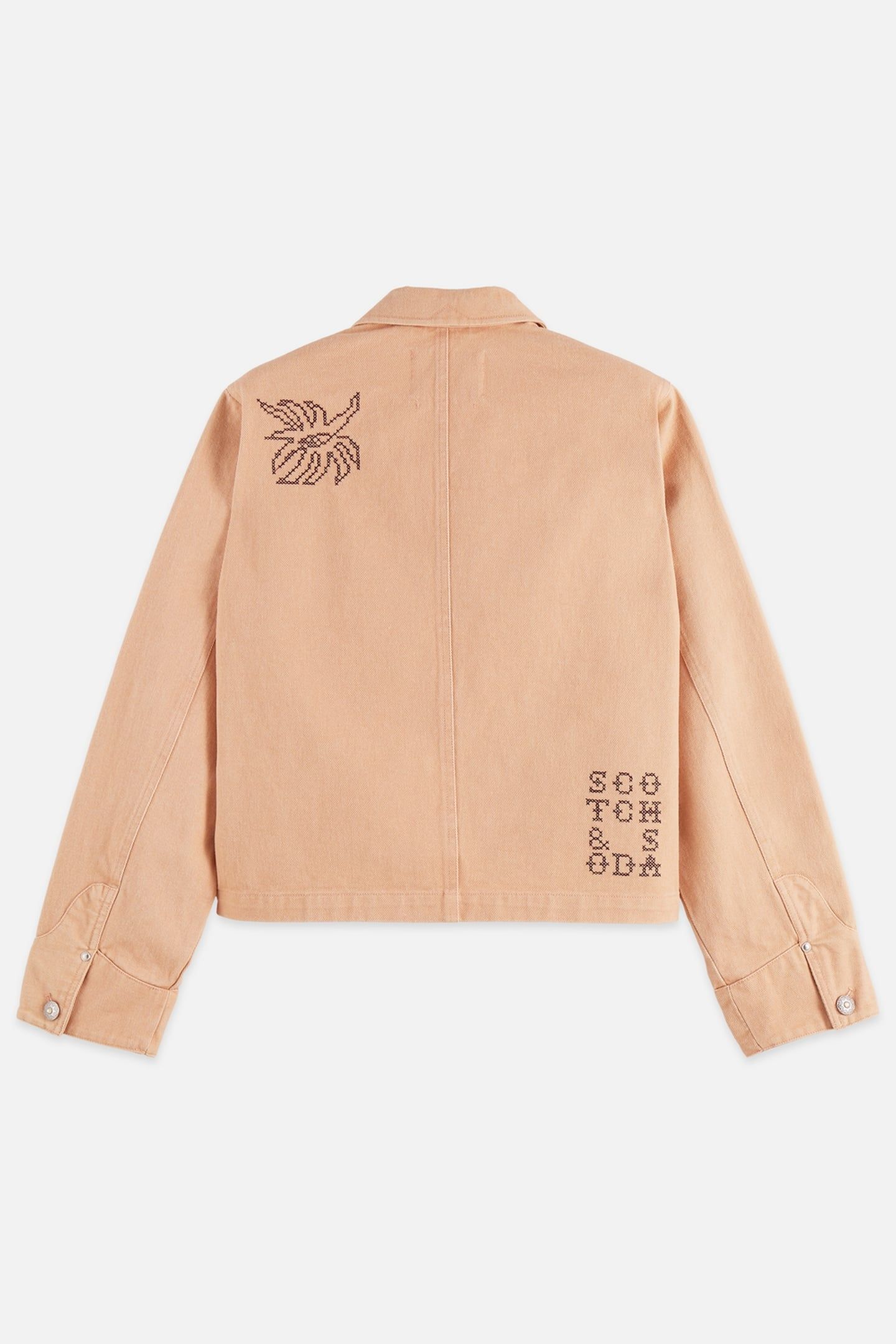 EMBROIDERED JACKET ROSE DUST 5