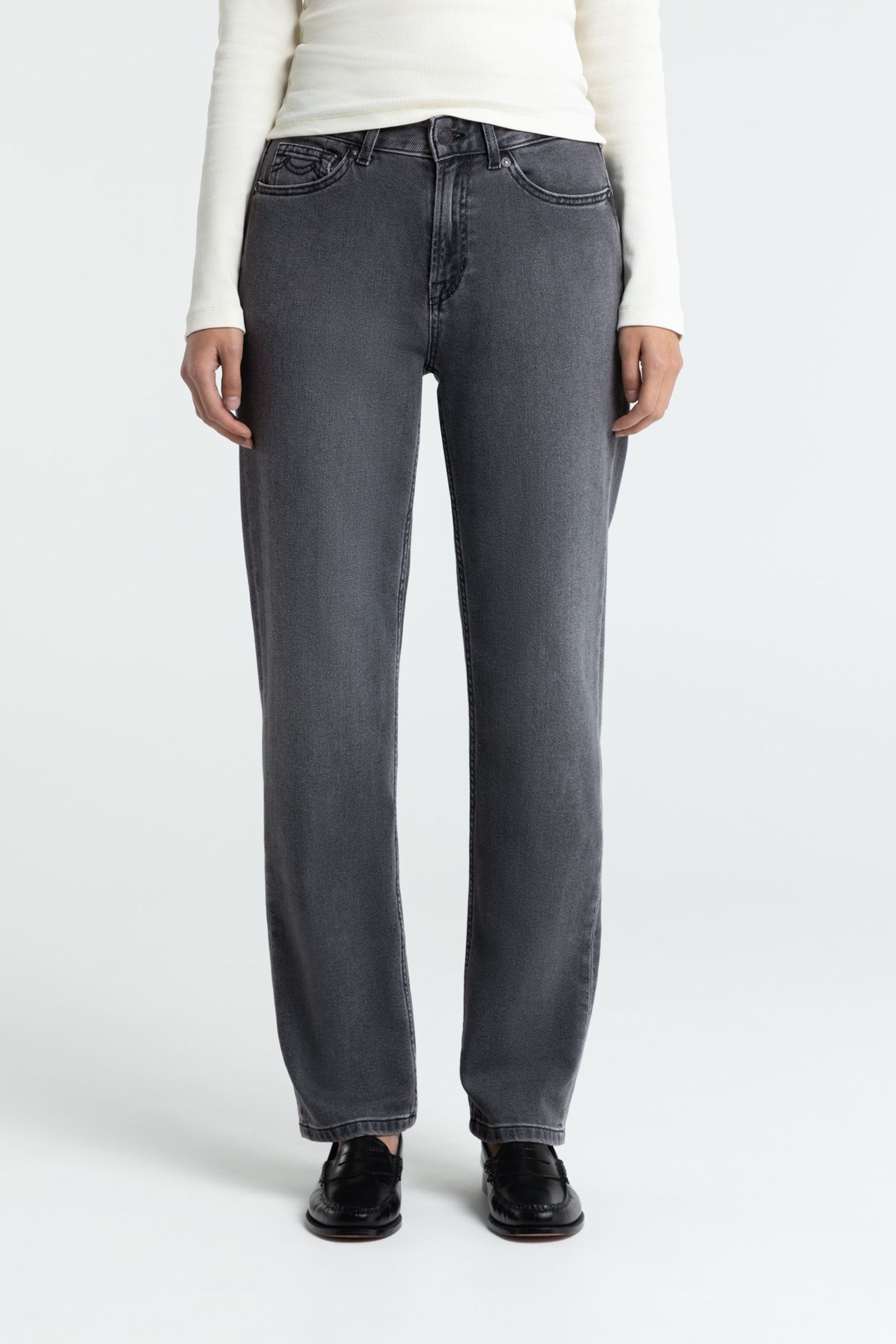 INOE JEANS COTTON FLEX GREY 2