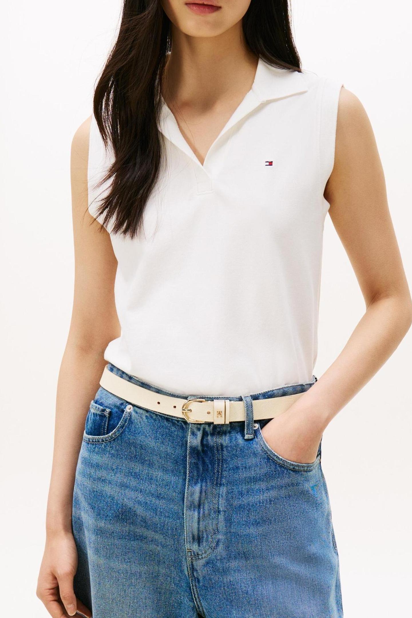 PIQUE RELAXED NS POLO TH OPTIC WHITE 1