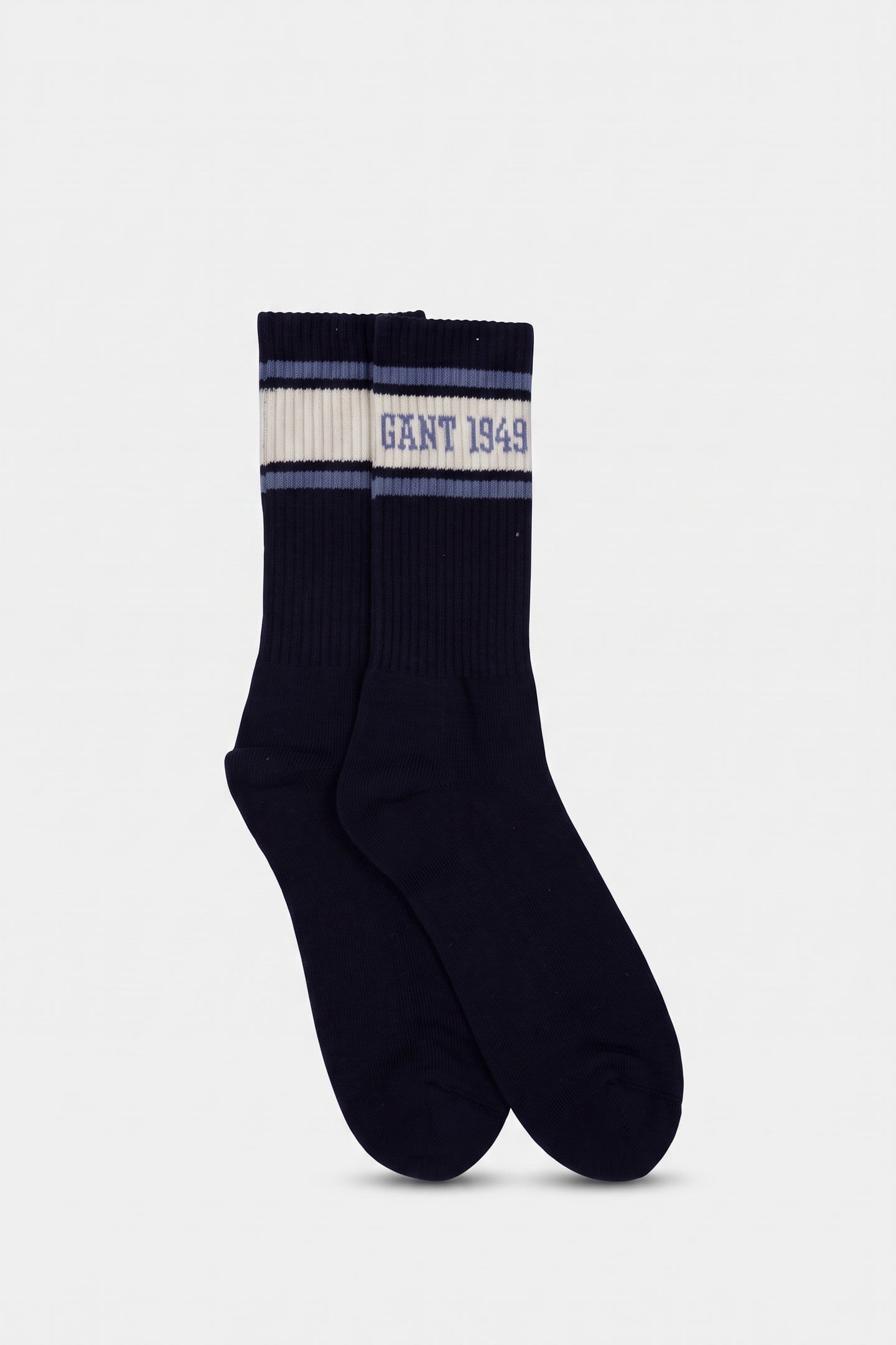LOGO STRIPE SPORT SOCKS CLASSIC BLUE 2