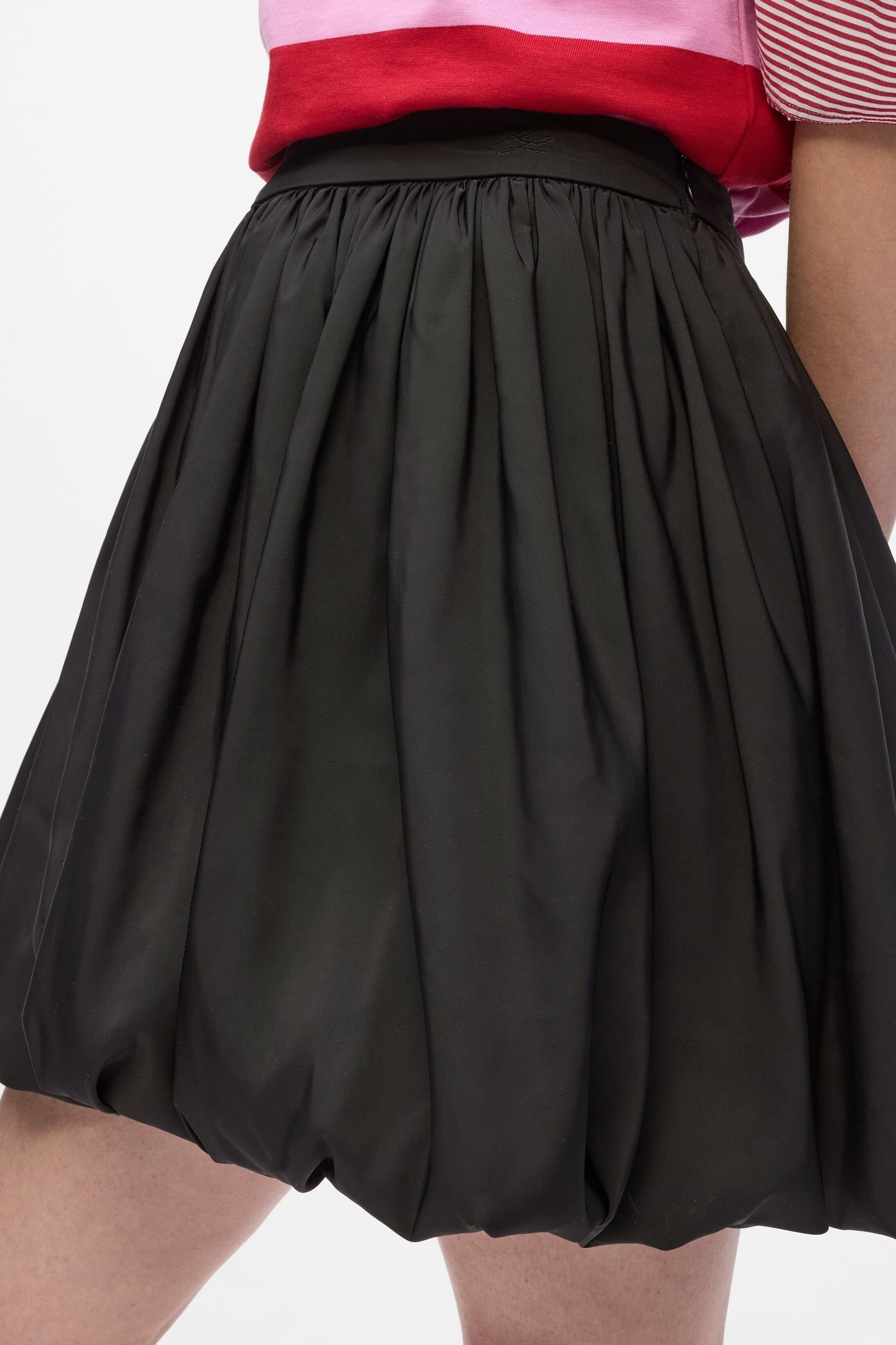 TAFFETA SKIRT BLACK 6