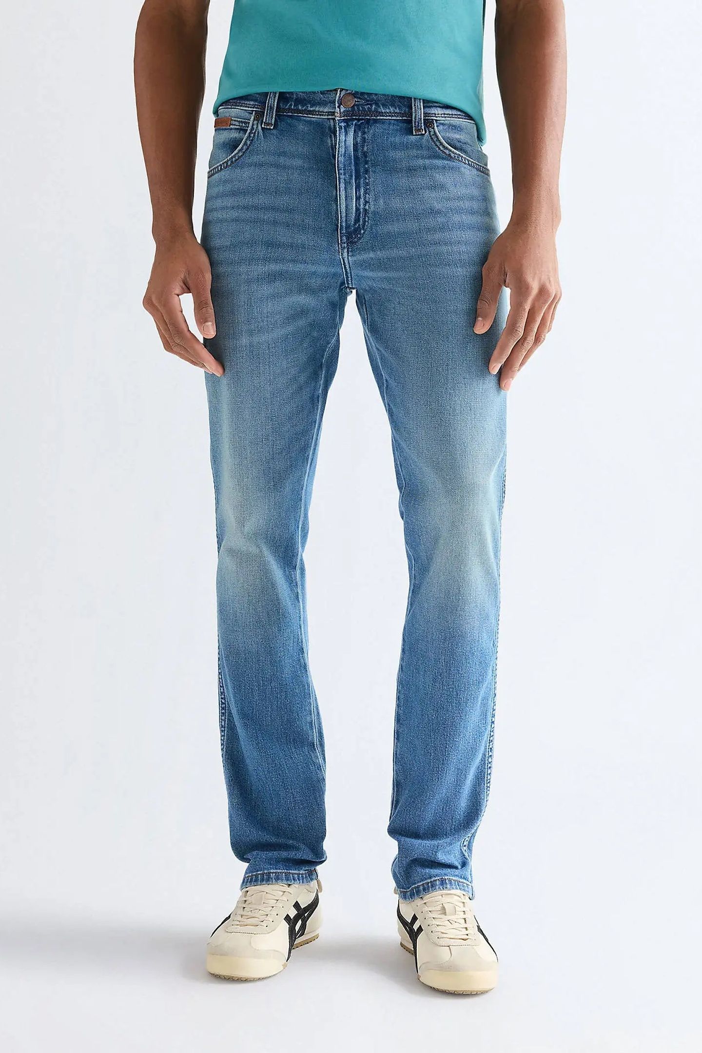 TEXAS SLIM HARBOR BLUE JEANS DENIM BLUE 1